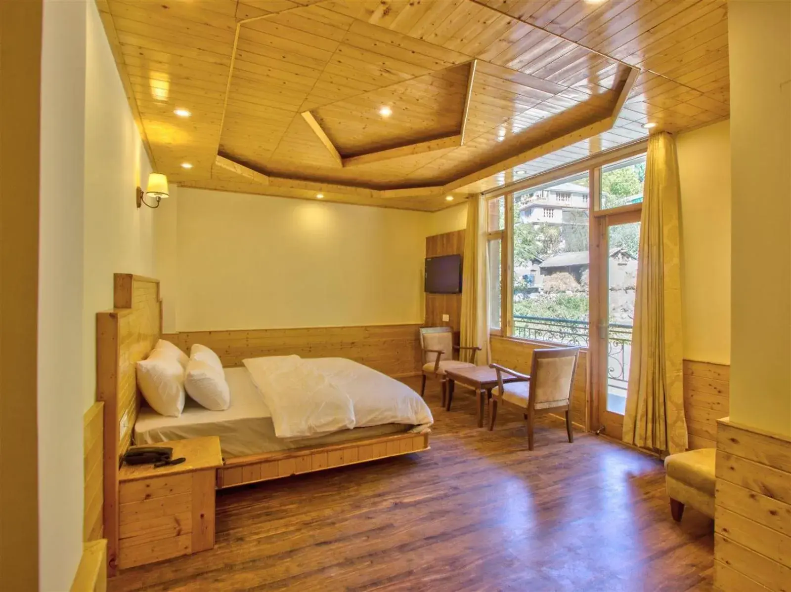 Bedroom in Golden Peak Manali Bedroom in Golden Peak Manali