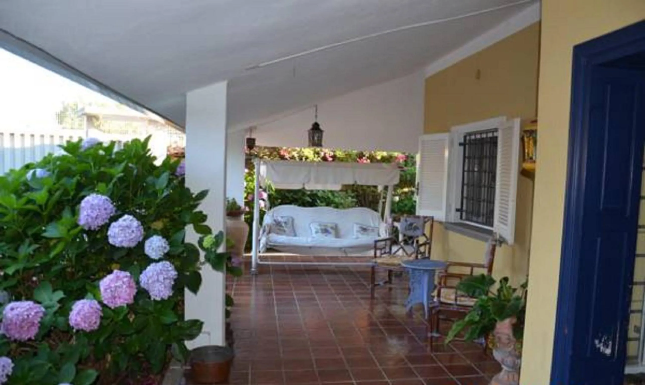 Bed in Villa Hermes