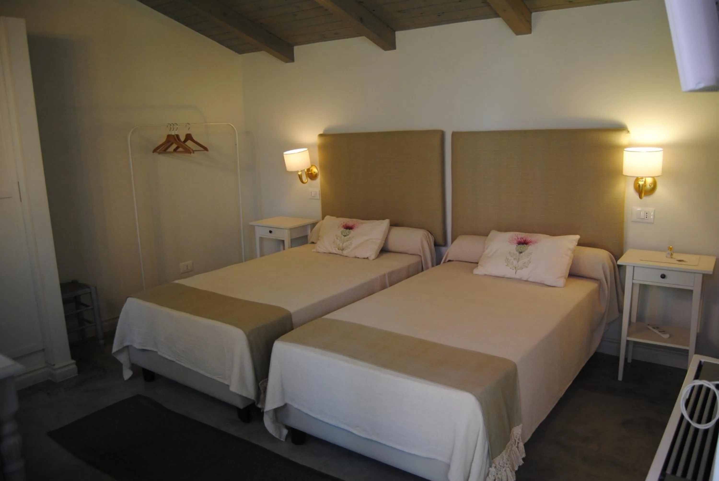 Bed in Villa Hermes