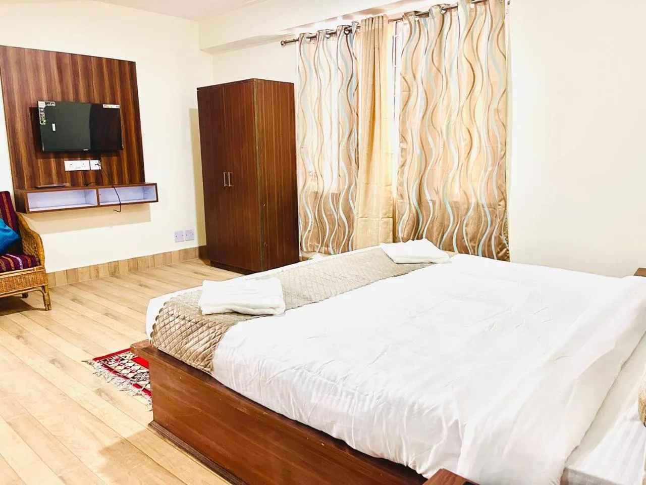 Bed in Hotel Swagat