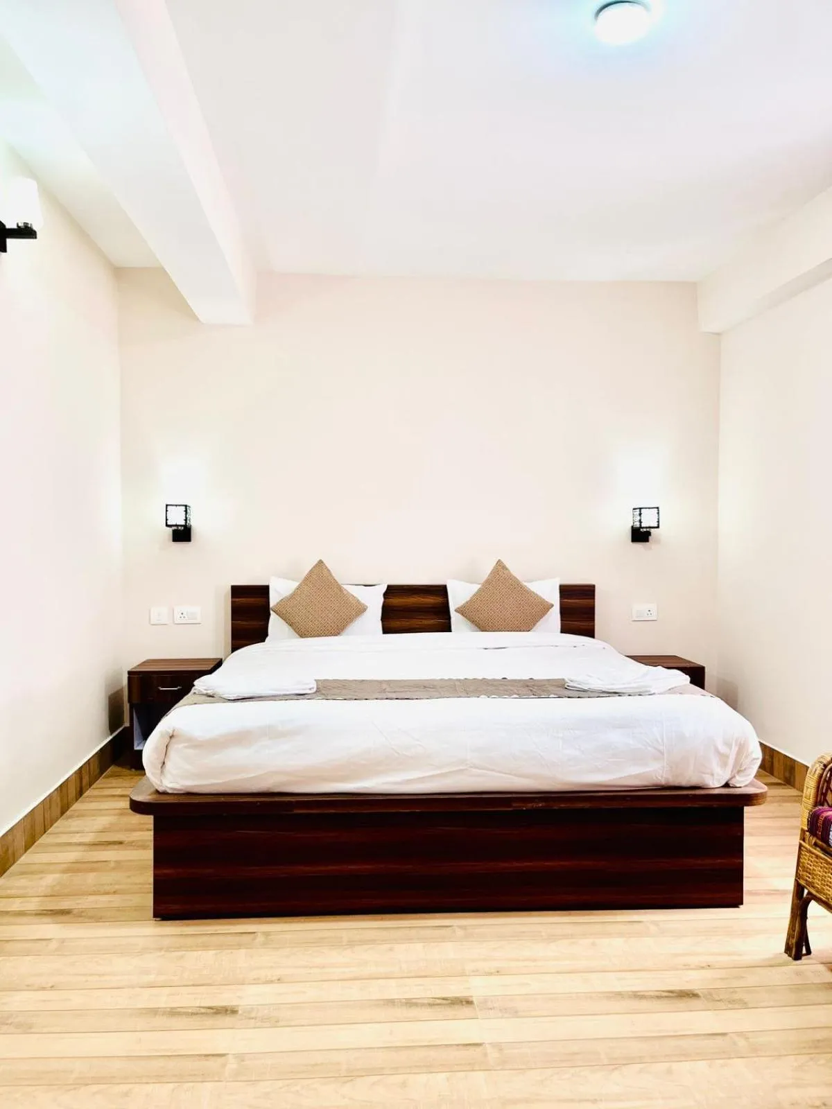 Bed in Hotel Swagat