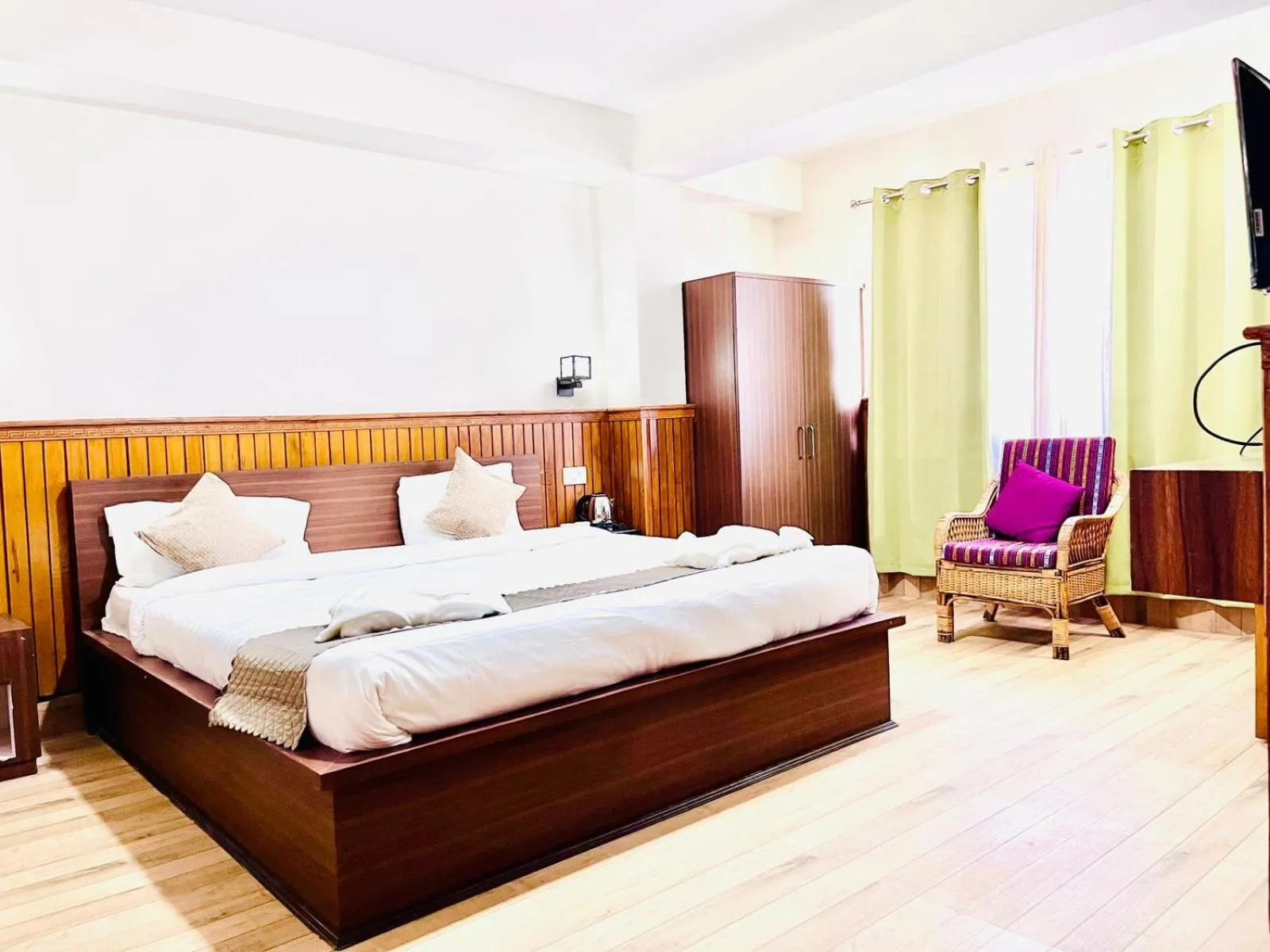 Bed in Hotel Swagat