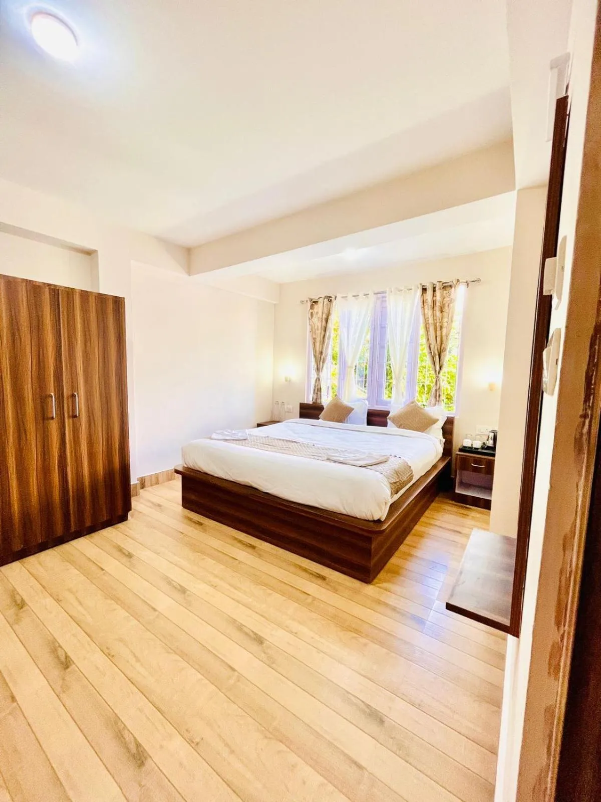 Bed in Hotel Swagat
