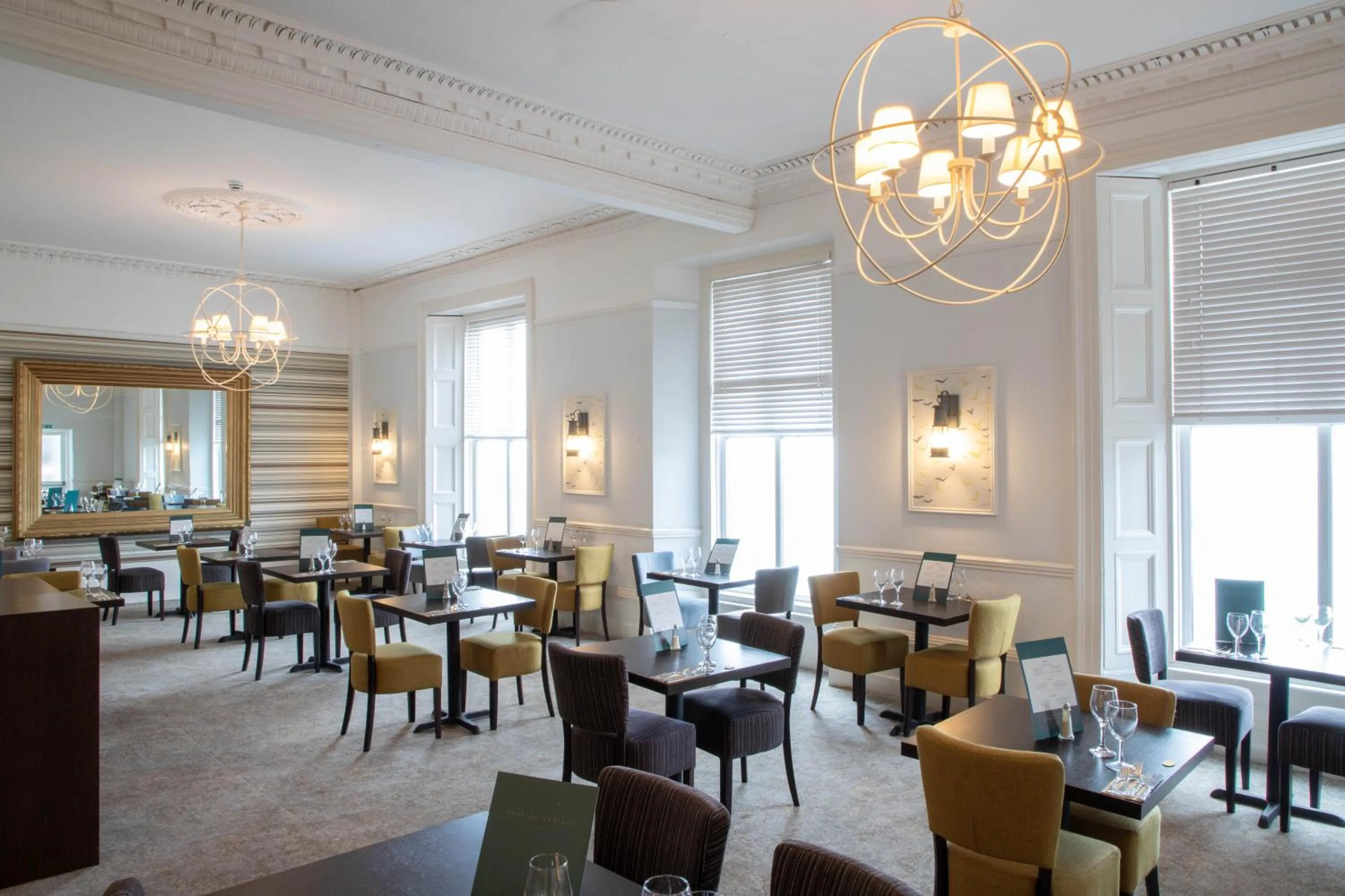Dining area in The St Ives Bay Hotel