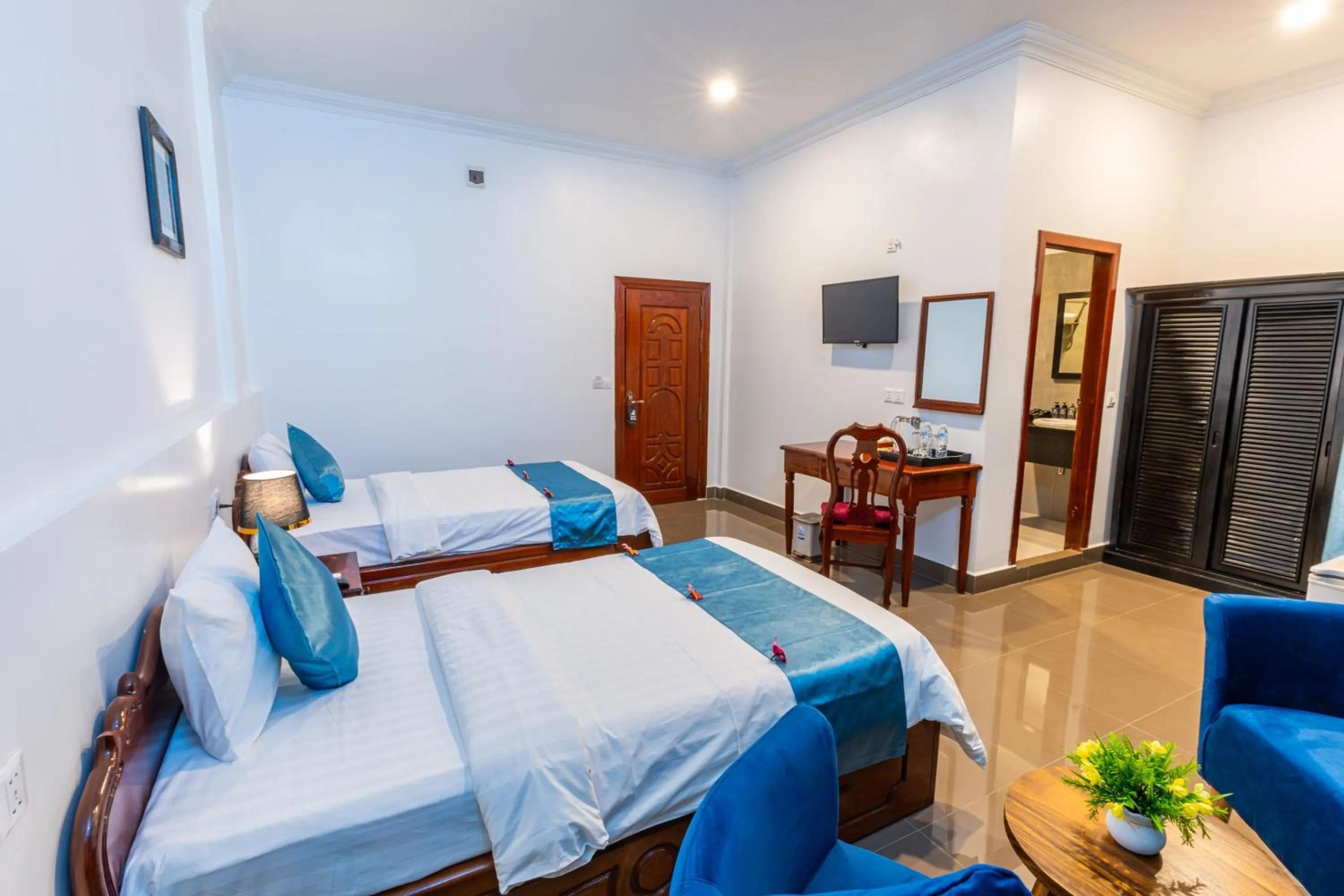 Bedroom, Bed in Rithy Rin Angkor Hotel