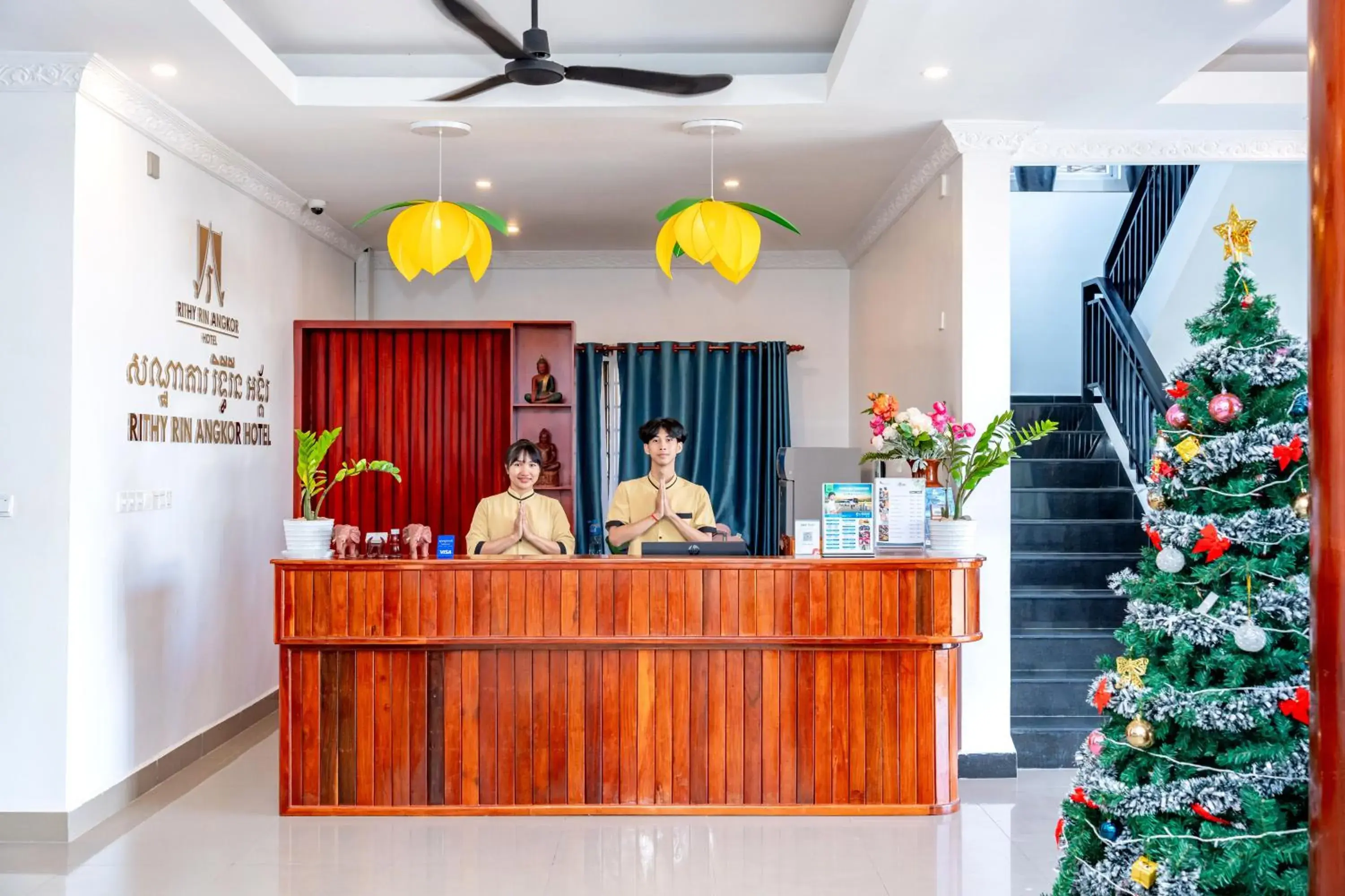 Lobby or reception in Rithy Rin Angkor Hotel Lobby or reception in Rithy Rin Angkor Hotel