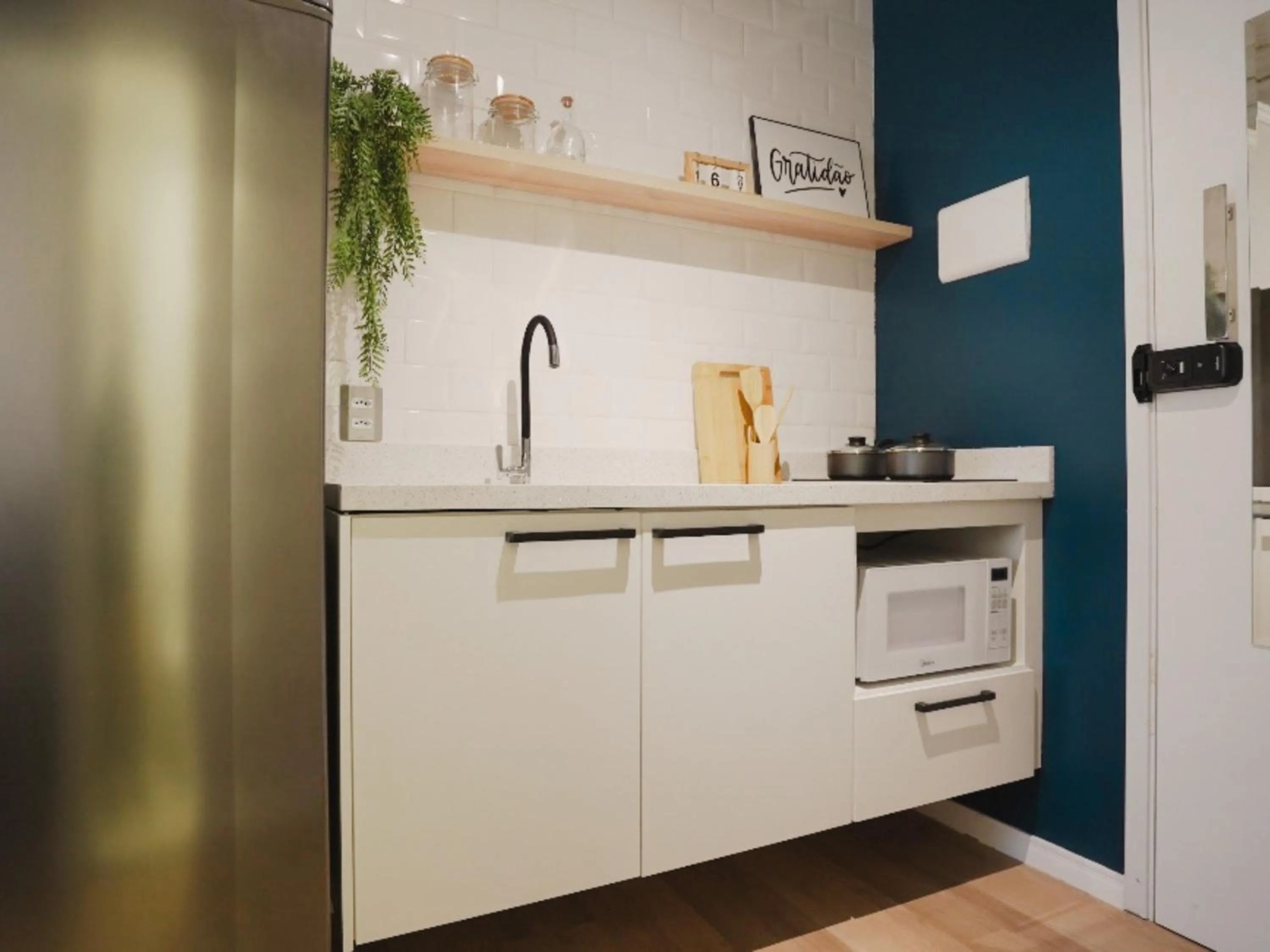Kitchen or kitchenette in Studios Mood Martiniano