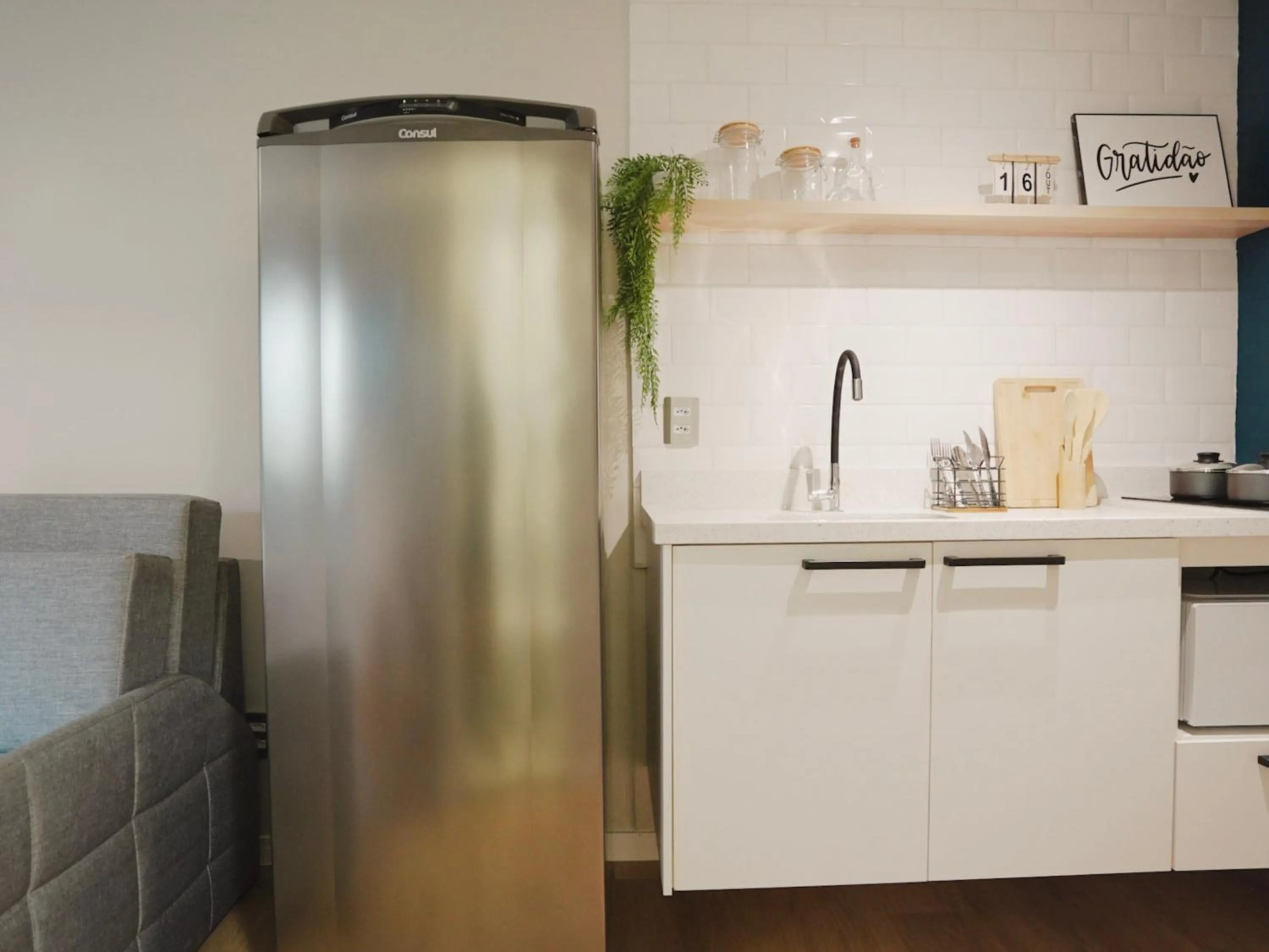 Kitchen or kitchenette in Studios Mood Martiniano