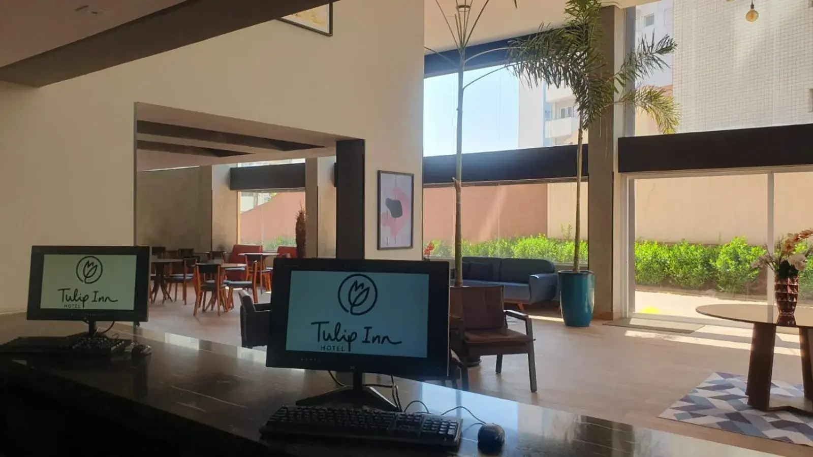 Lobby or reception in Tulip Inn Bauru Lobby or reception in Tulip Inn Bauru