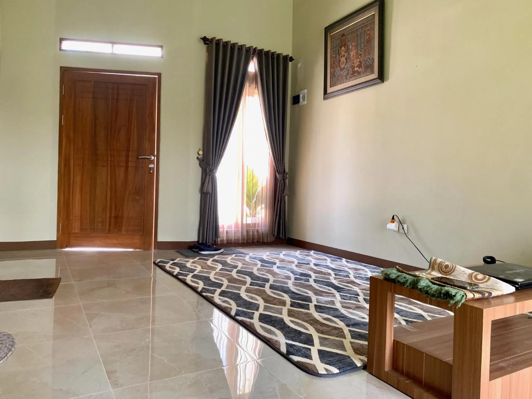 Communal lounge/ TV room, Bed in Blezz Villa Nirwana Tasik