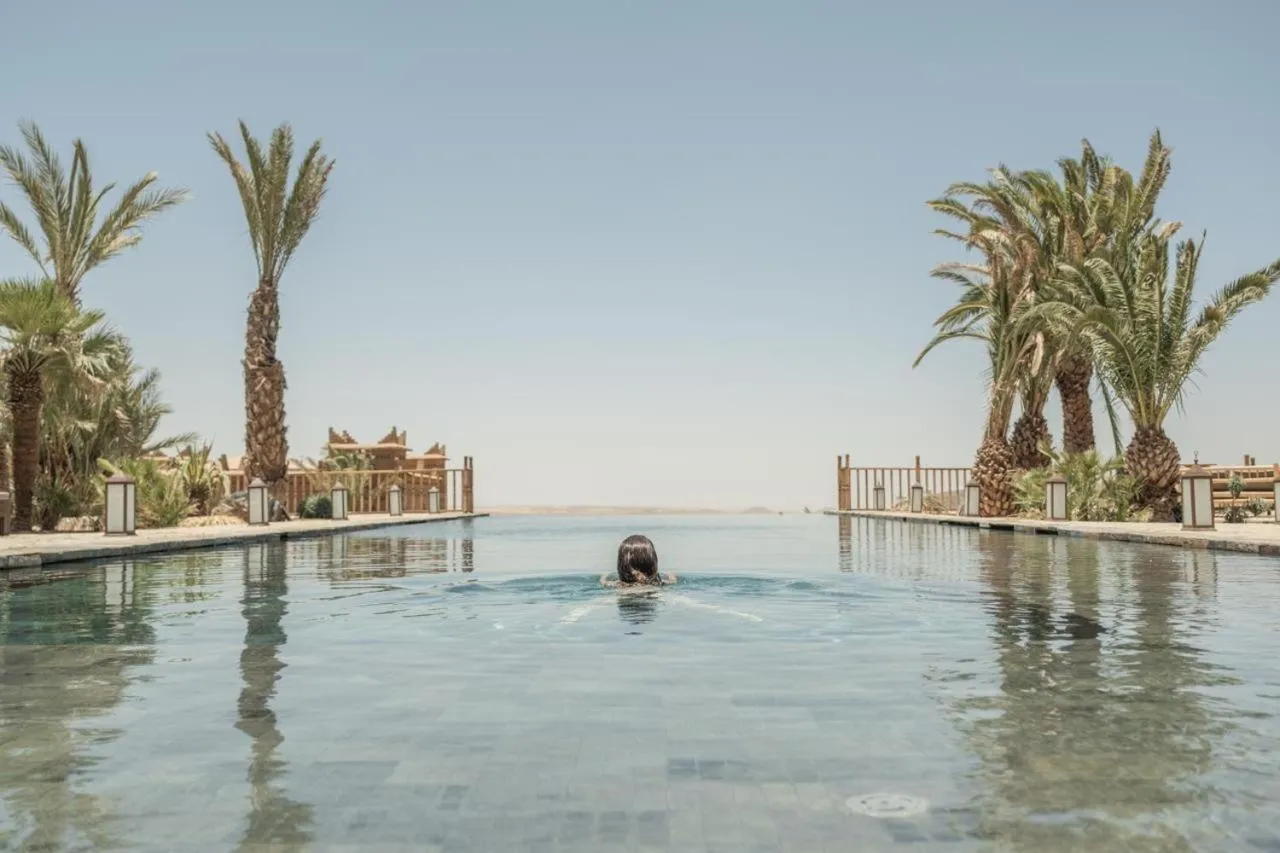 Swimming pool in Kasbah d'if
