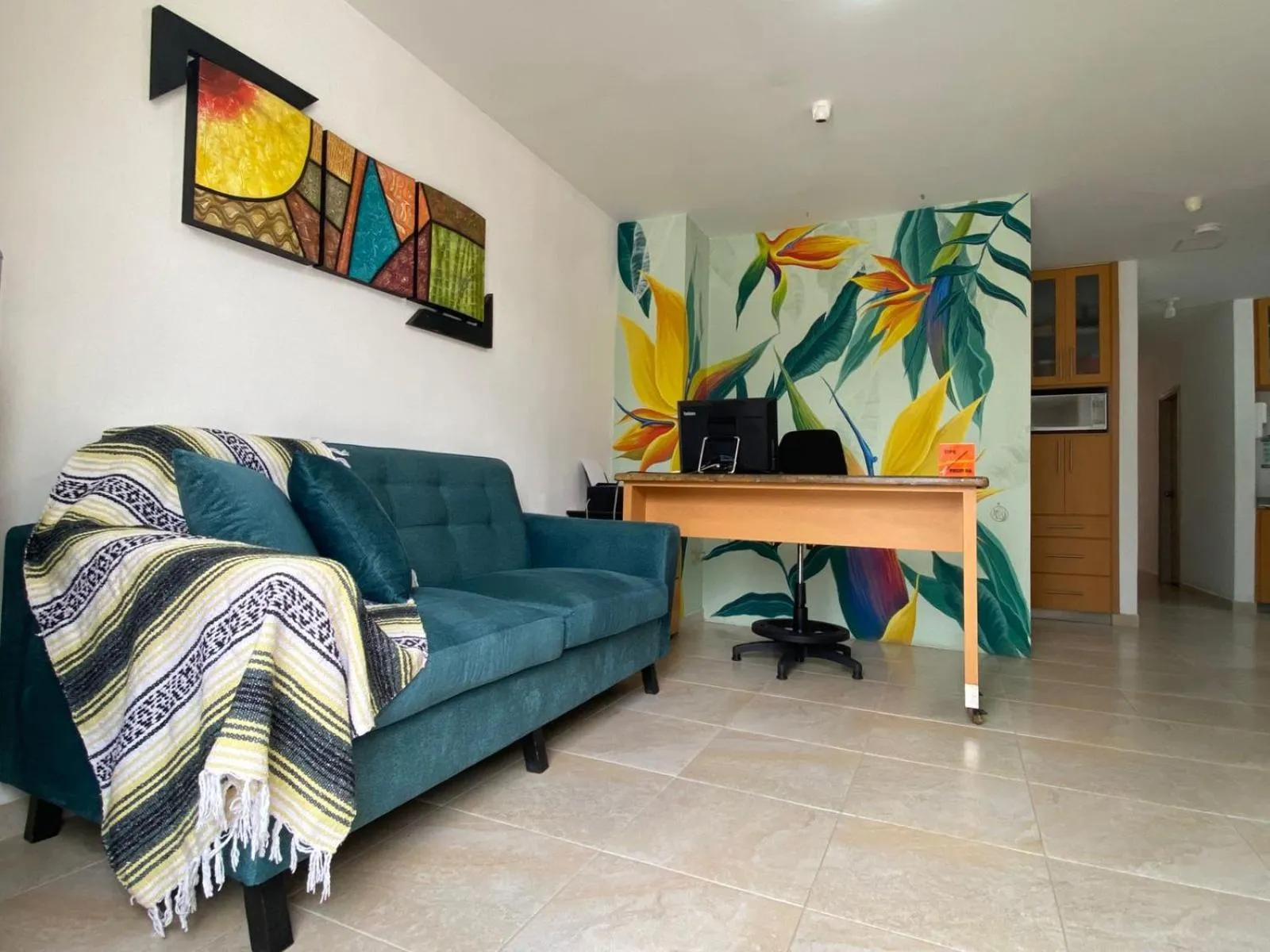 Living room in Casa Borbon