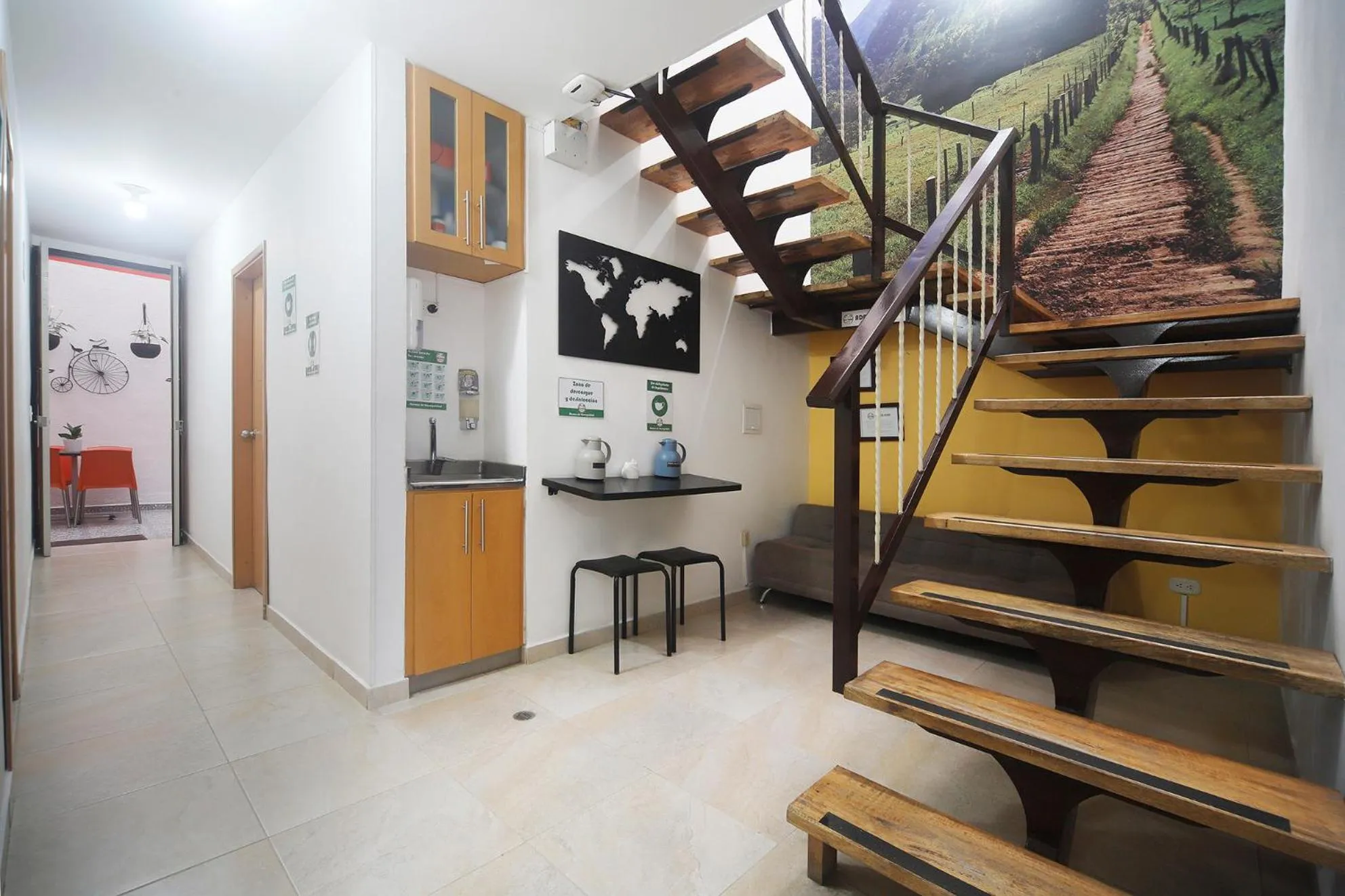 Area and facilities in Casa Borbon