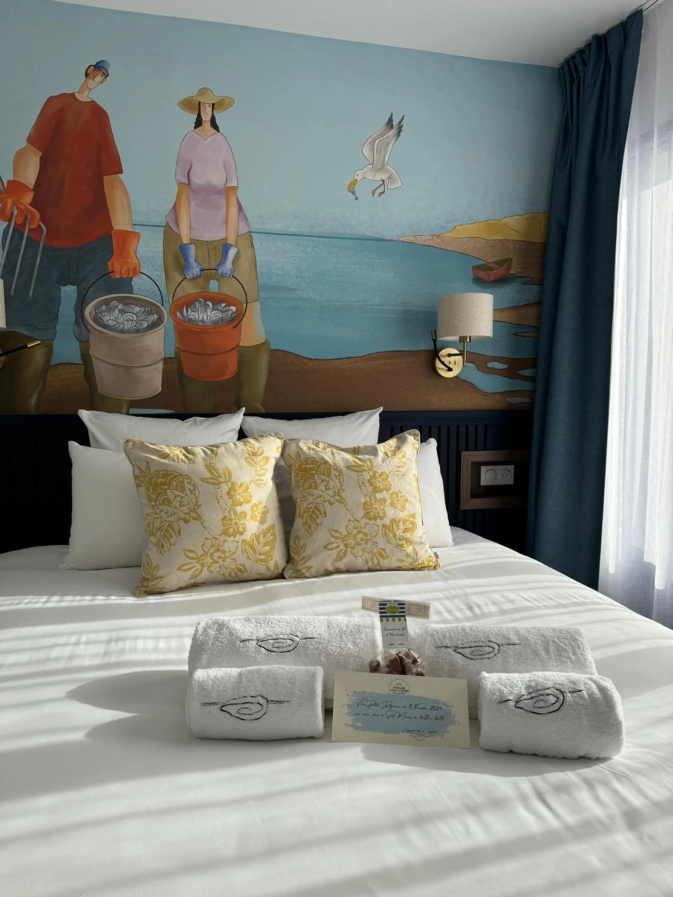 Bed in Domaine Les Clayères