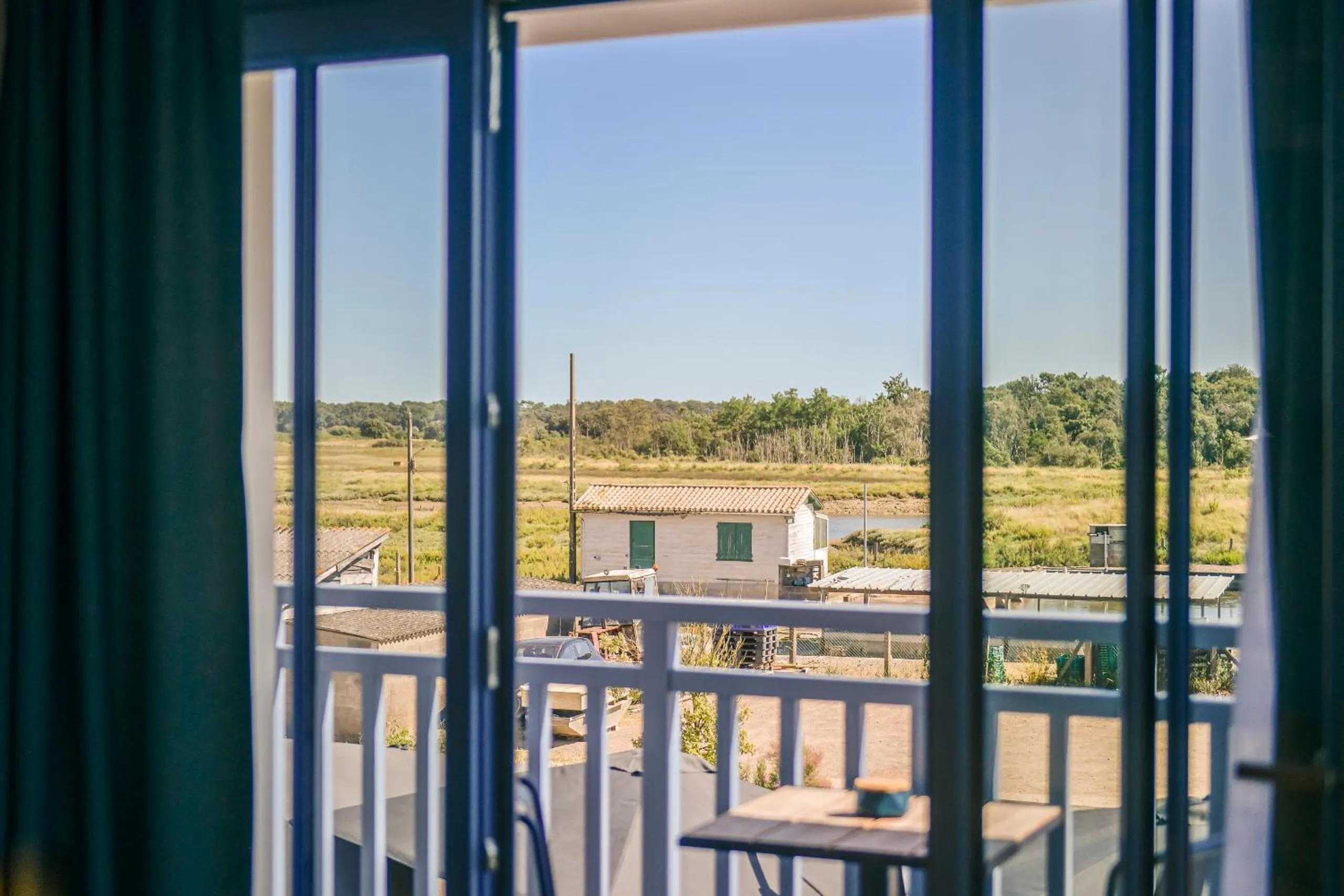 View (from property/room) in Domaine Les Clayères