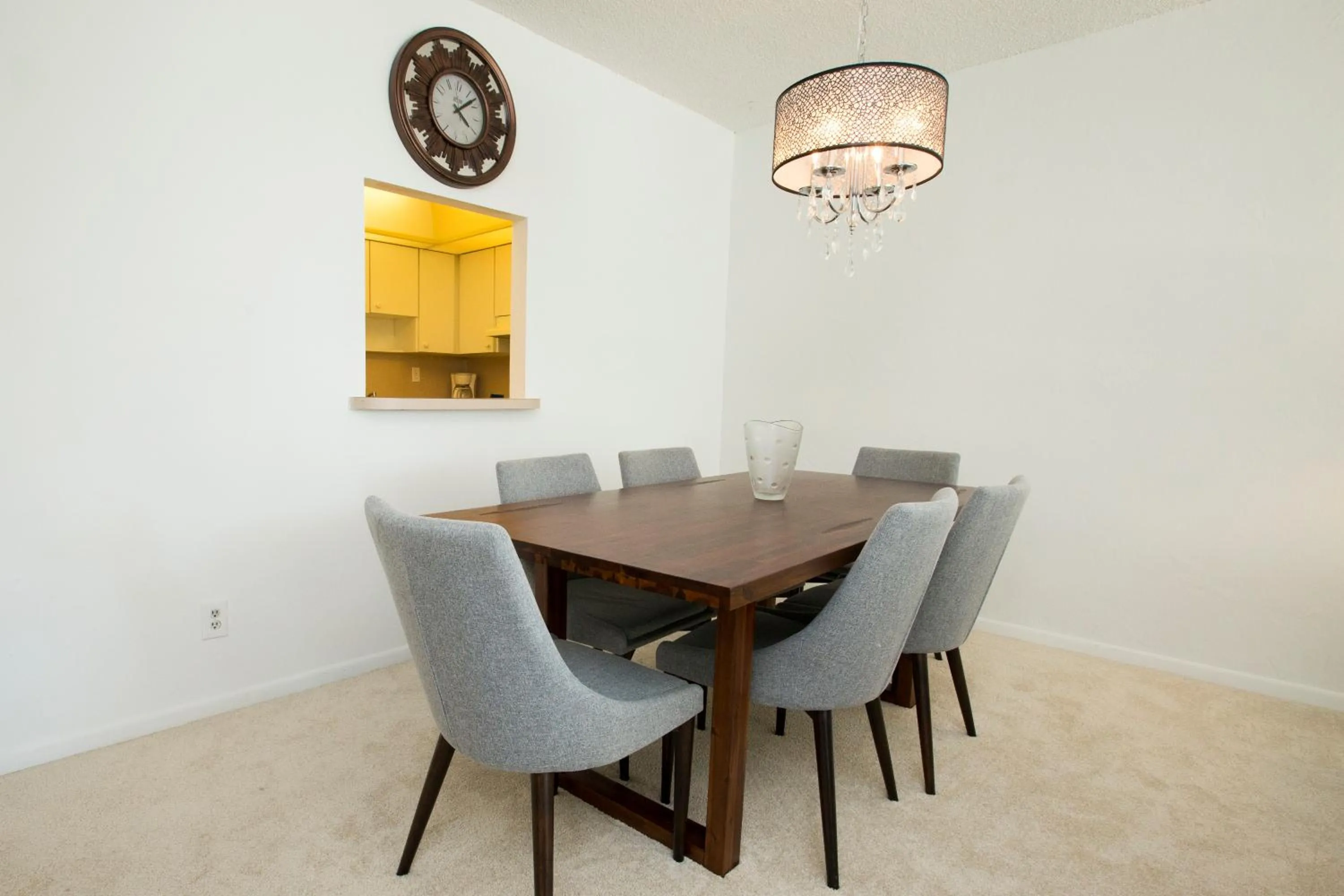 Dining area in Ocean Reserve Luxury Condos Across from Sunny Isles Beach