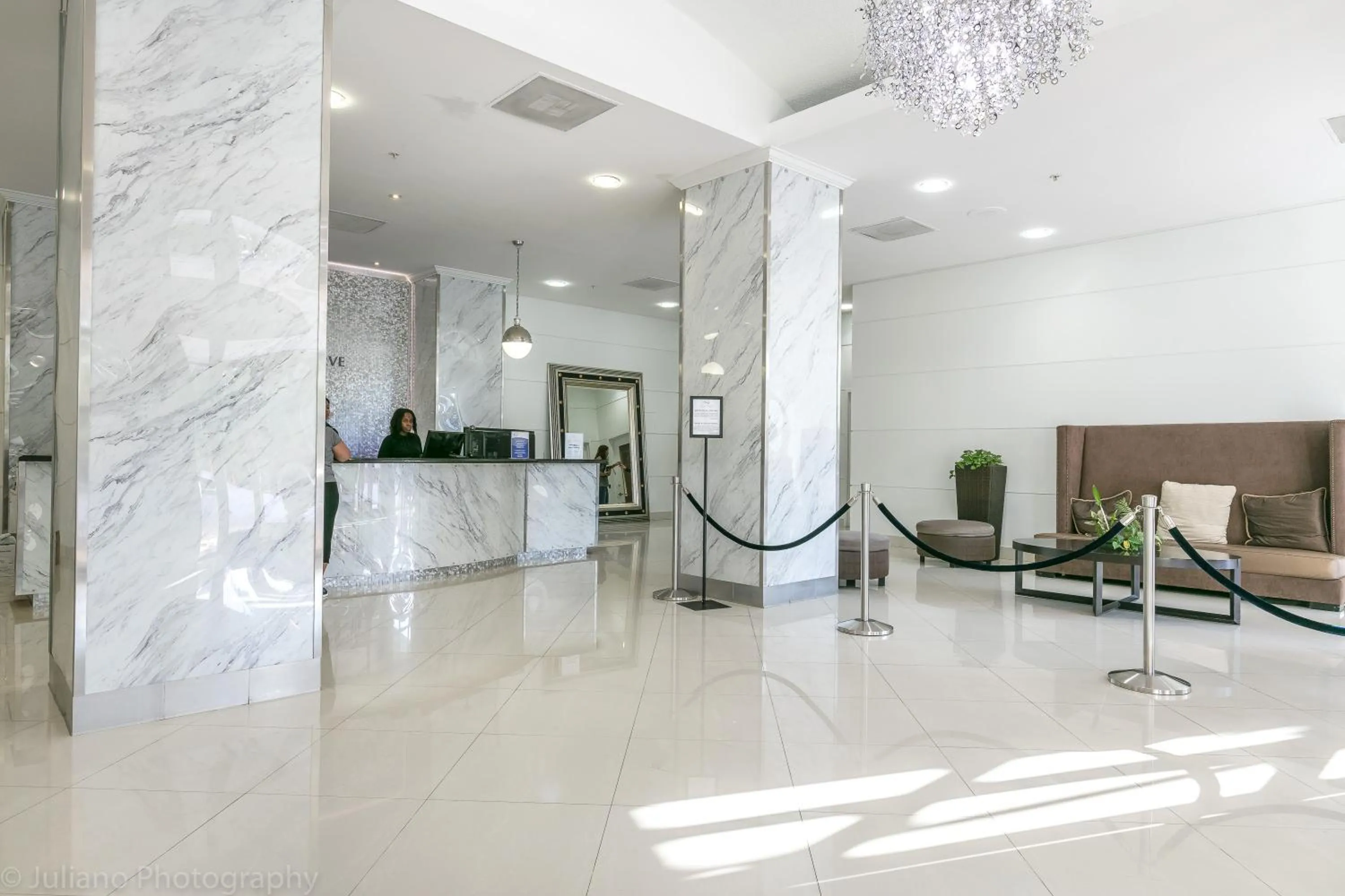 Lobby or reception in Ocean Reserve Luxury Condos Across from Sunny Isles Beach