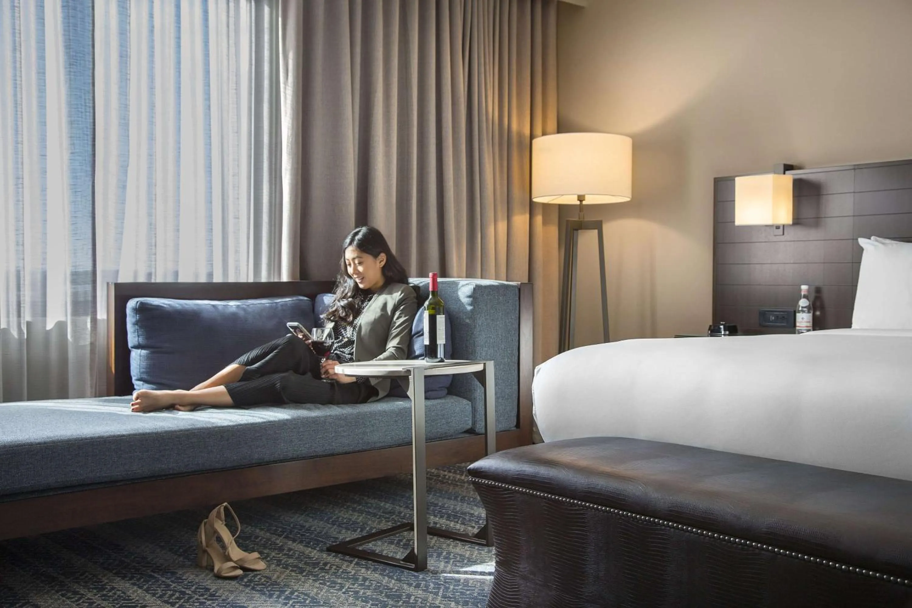 Bedroom, Bed in Sonesta Bee Cave Austin Hill Country