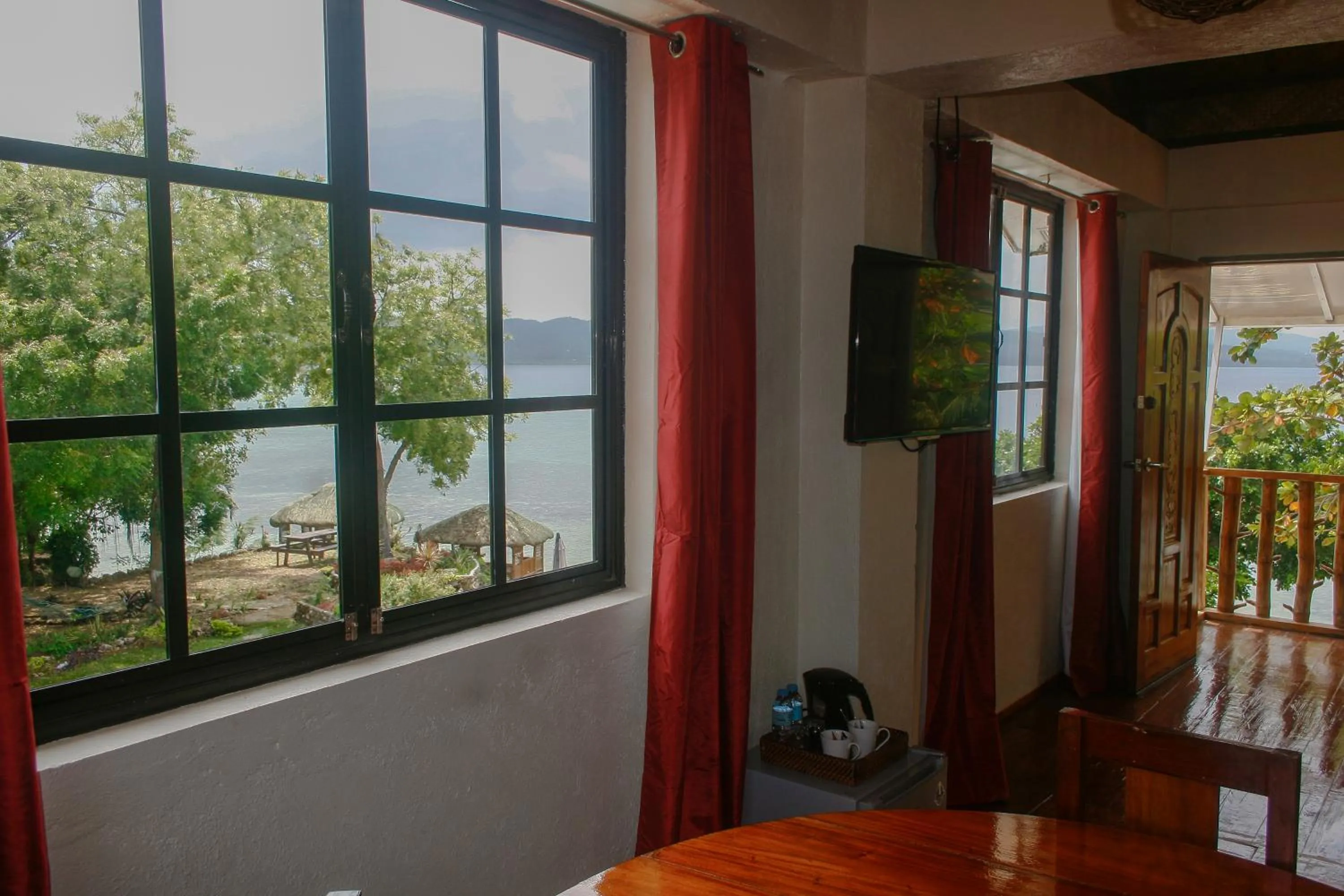 Garden view in Isla Hayahay Beach Resort and Restaurant