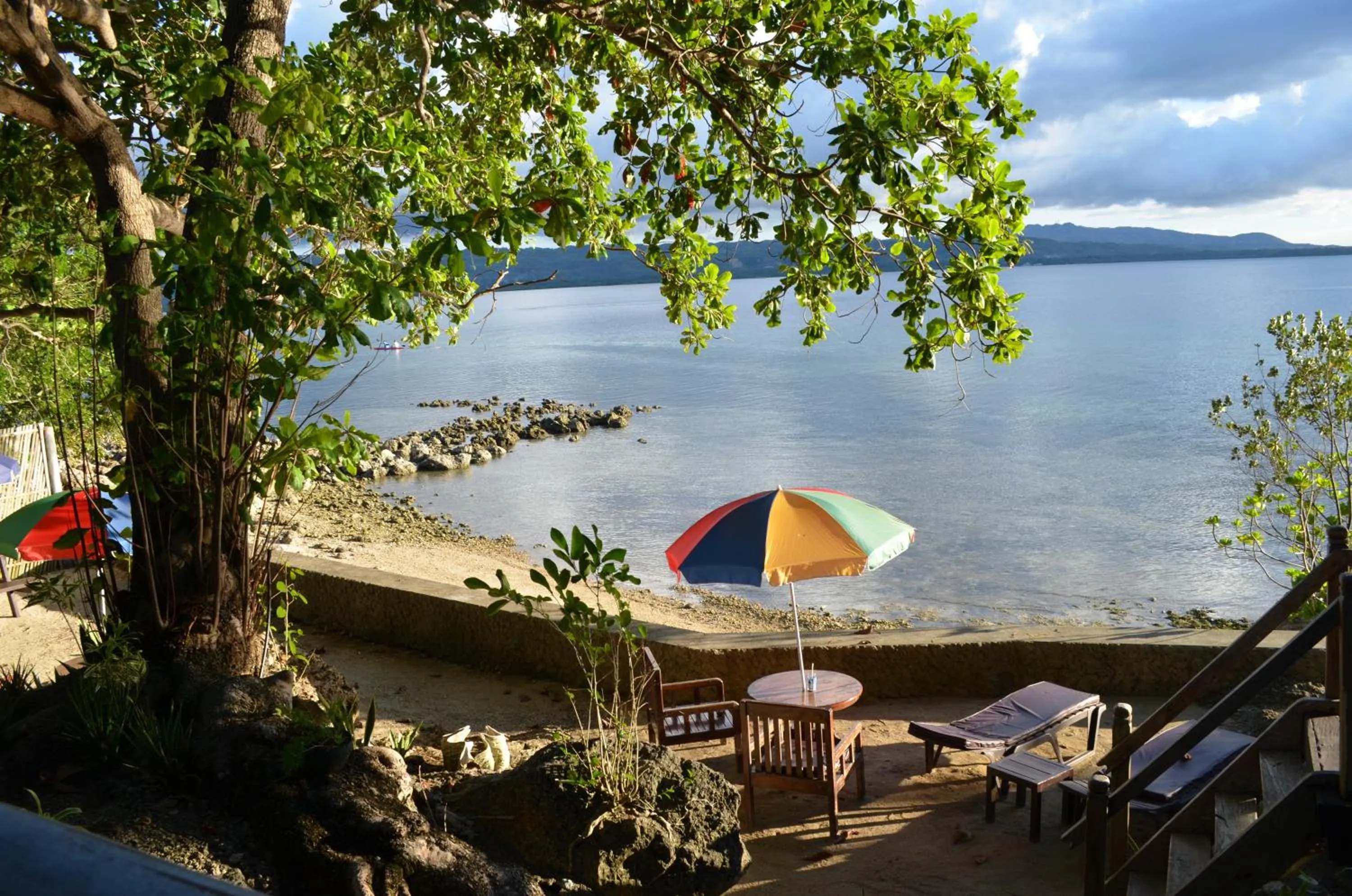 Garden in Isla Hayahay Beach Resort and Restaurant