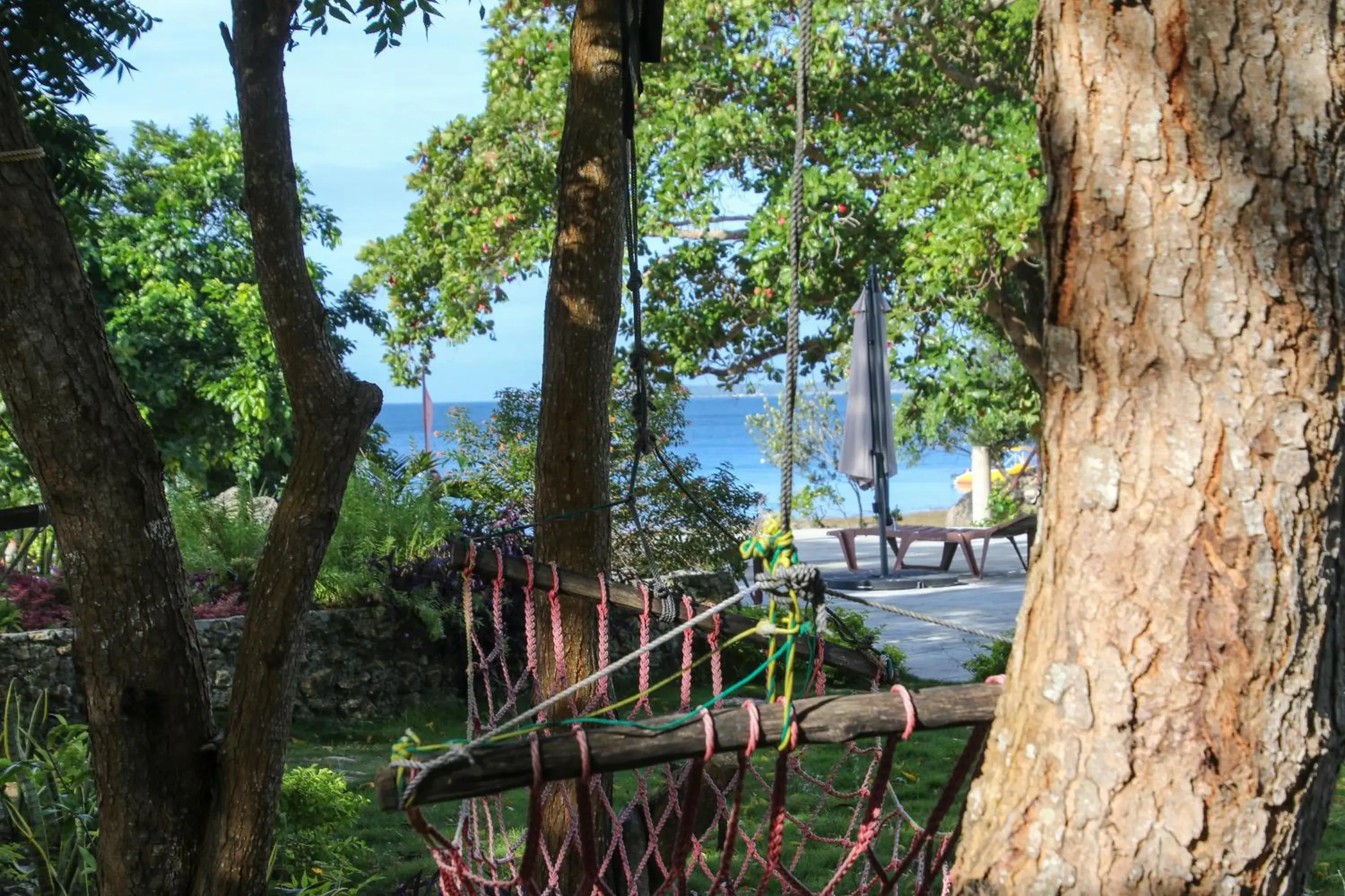 Garden in Isla Hayahay Beach Resort and Restaurant Garden in Isla Hayahay Beach Resort and Restaurant