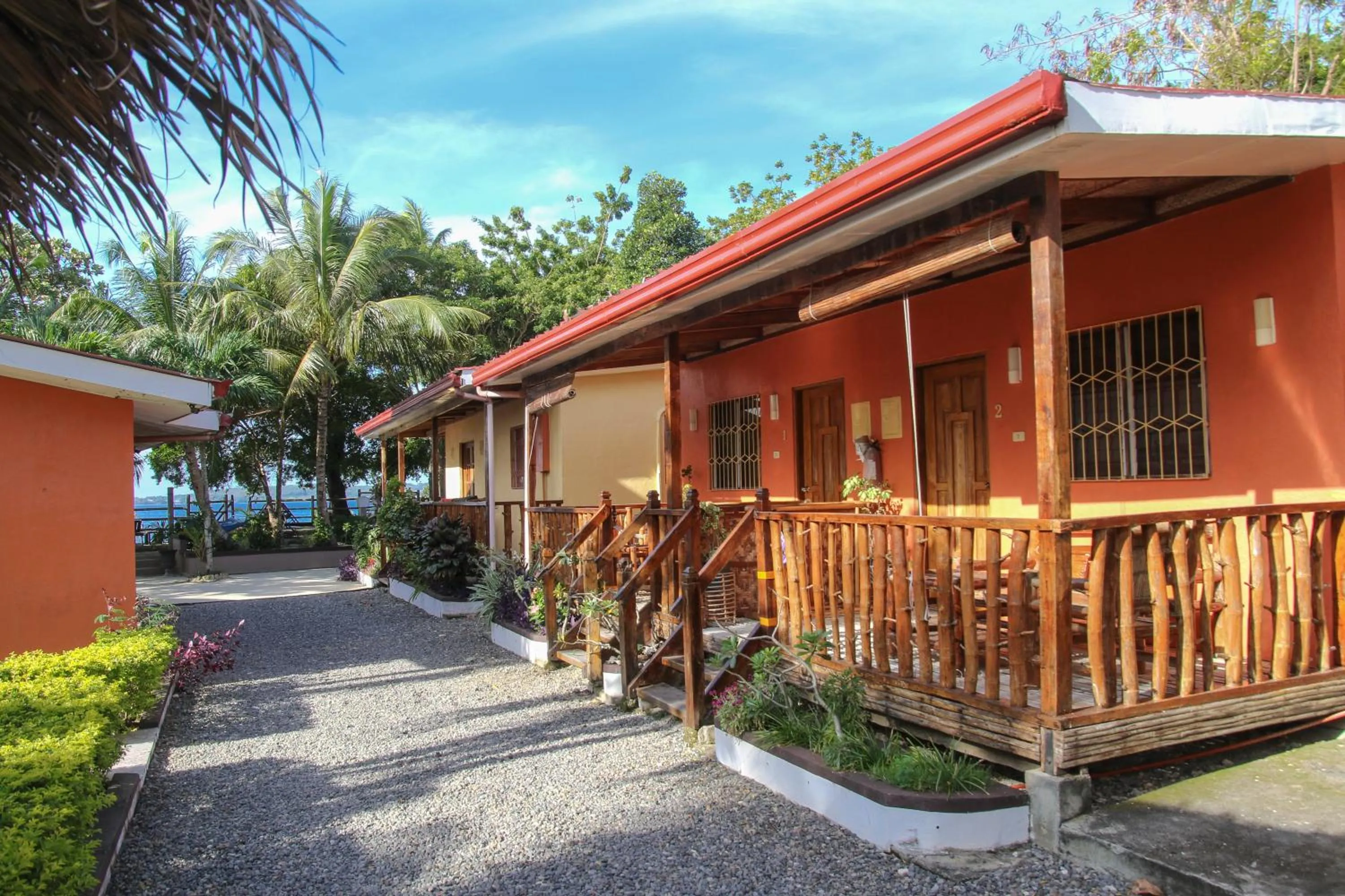 Garden in Isla Hayahay Beach Resort and Restaurant