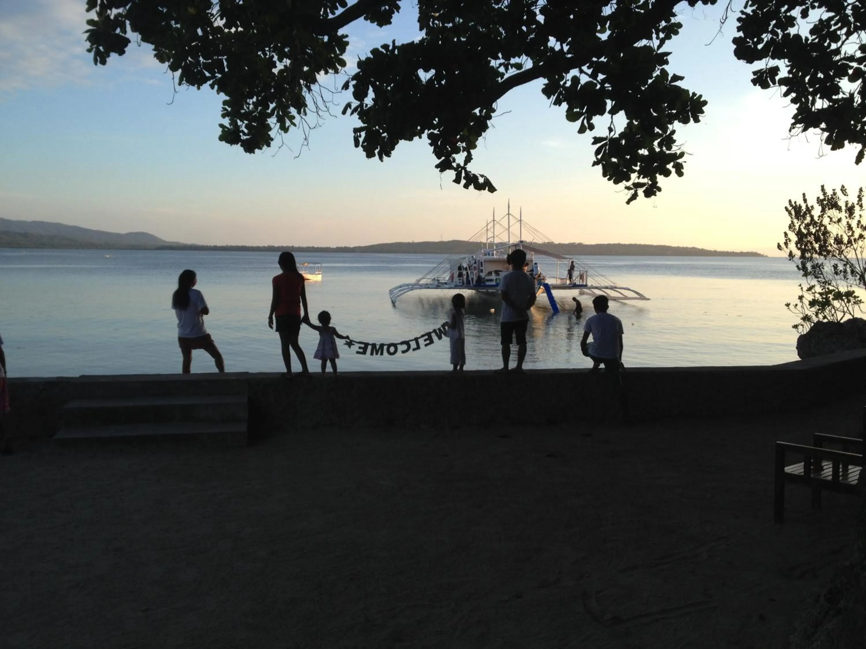 Sea view in Isla Hayahay Beach Resort and Restaurant