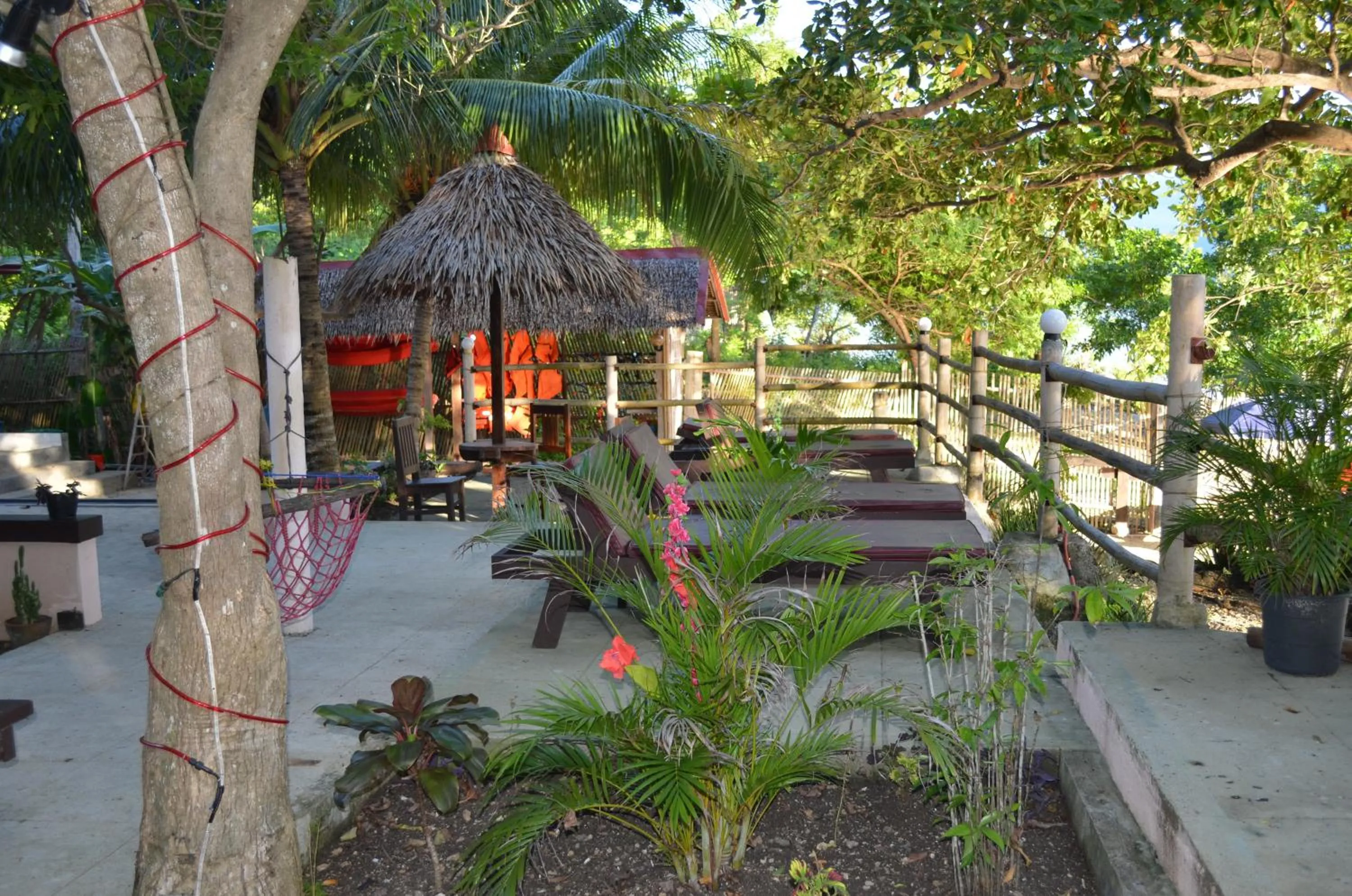 Balcony/Terrace in Isla Hayahay Beach Resort and Restaurant