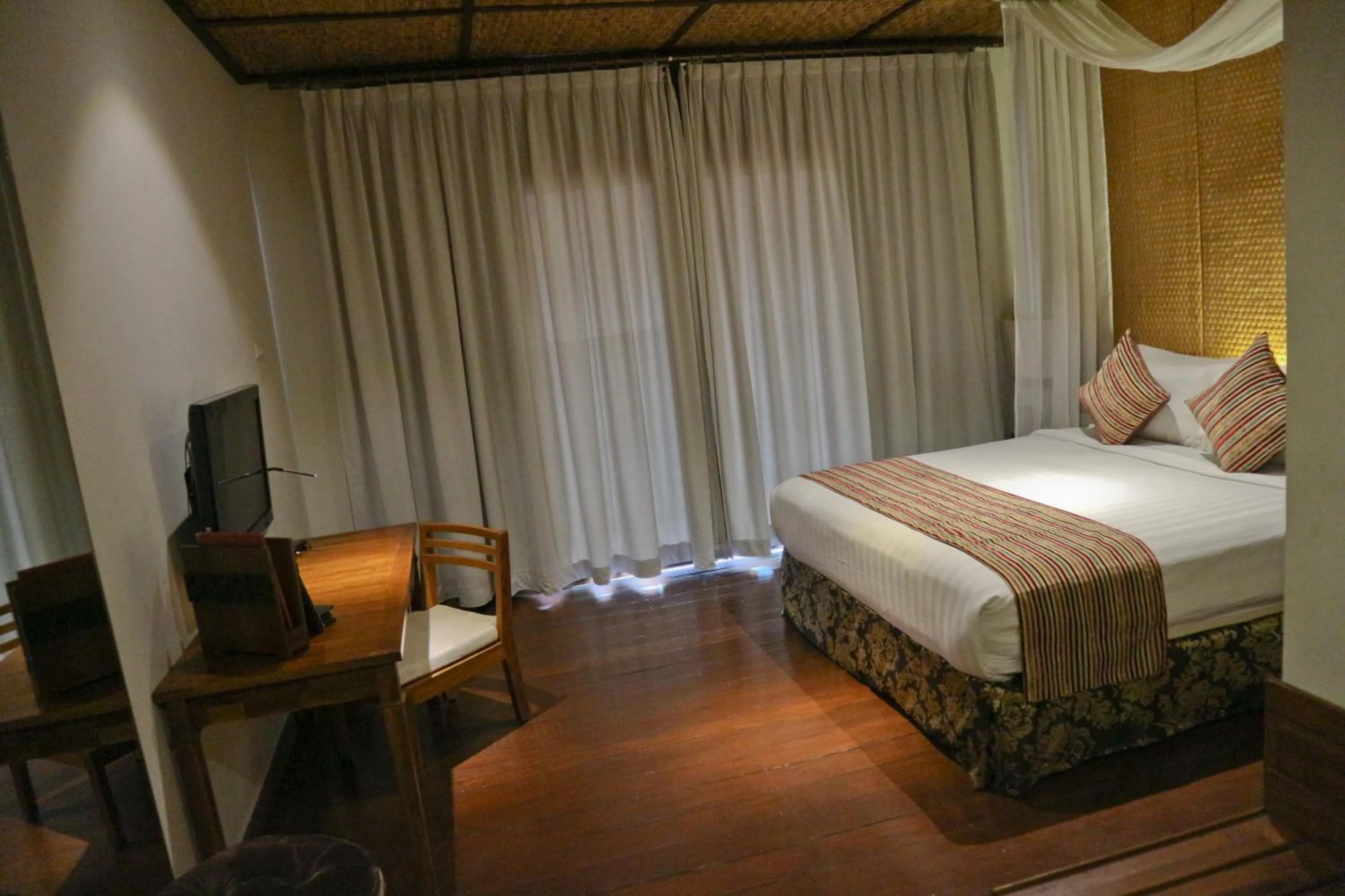 Bed in Grand Mega Resort & Spa