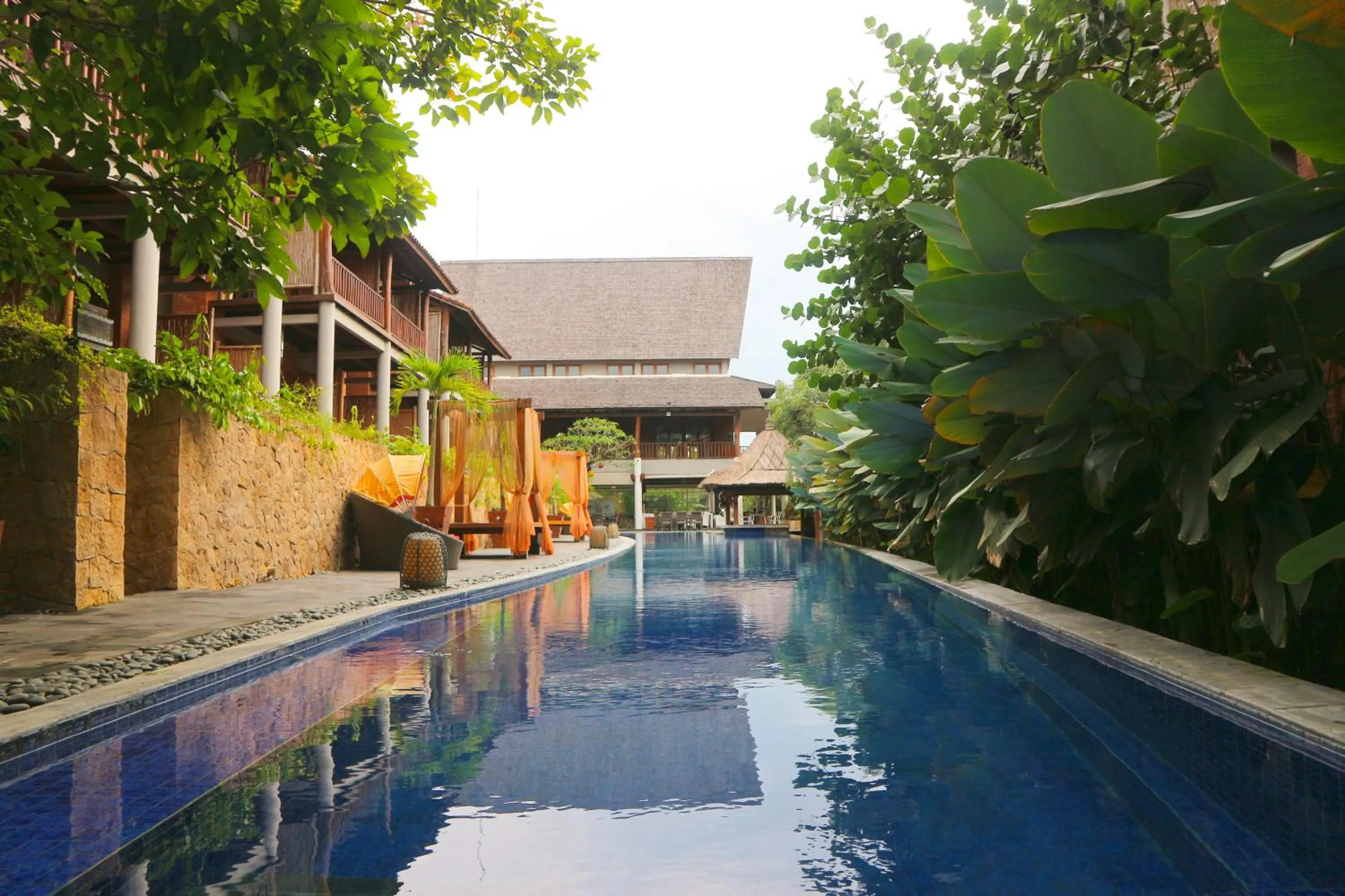 Swimming pool in Grand Mega Resort & Spa