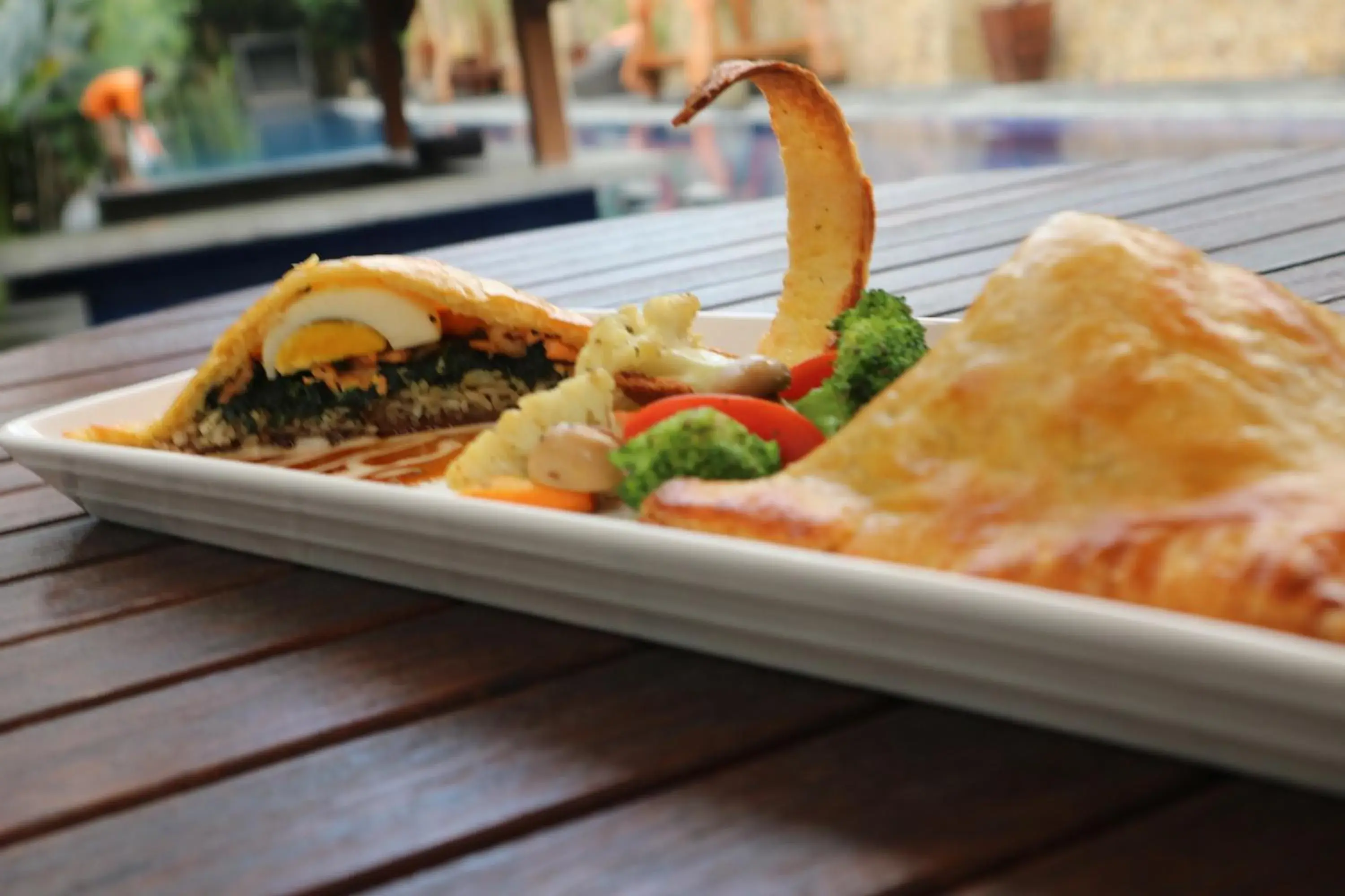 Food close-up in Grand Mega Resort & Spa Food close-up in Grand Mega Resort & Spa