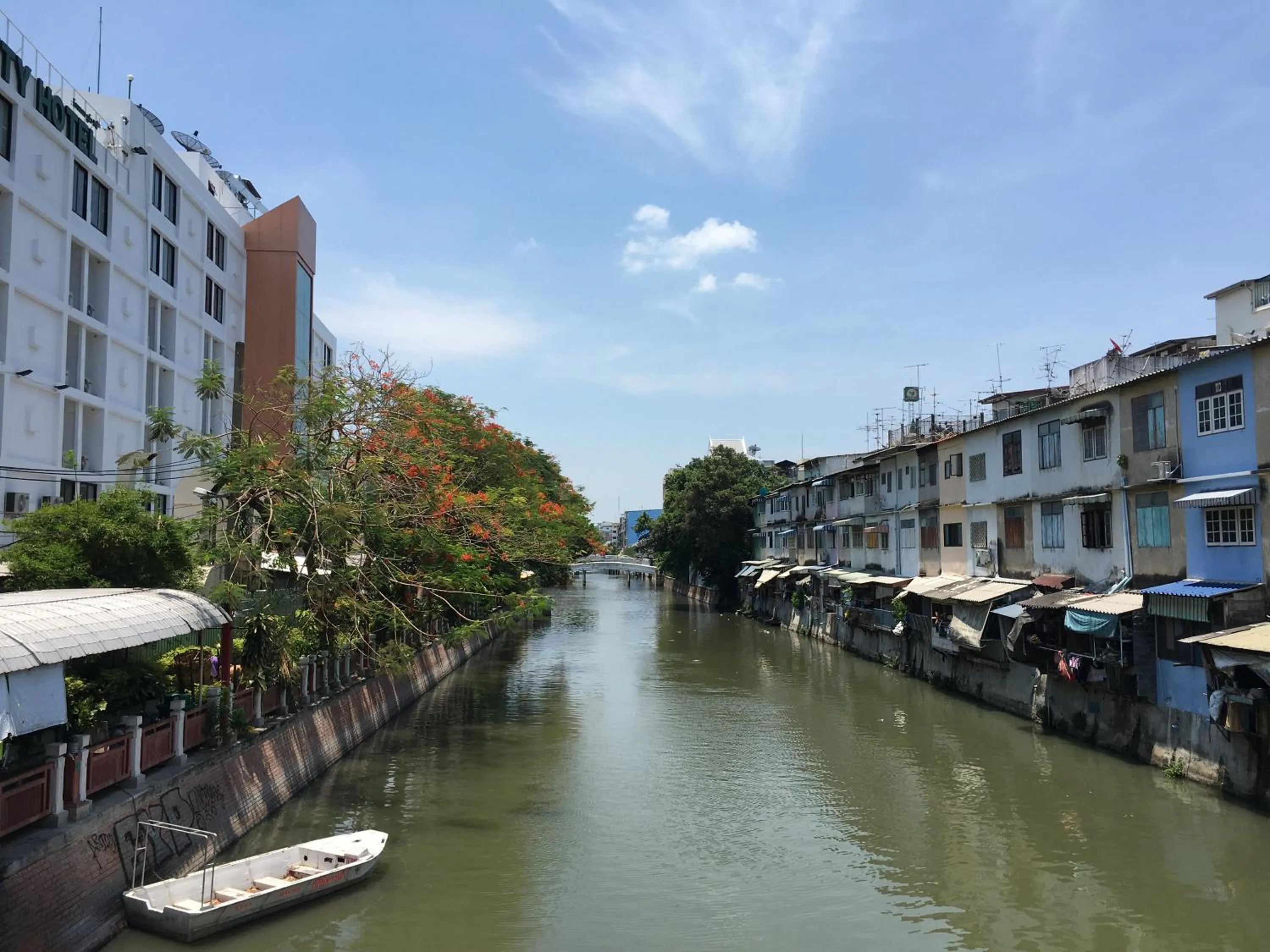 Off site in Blue Chang House