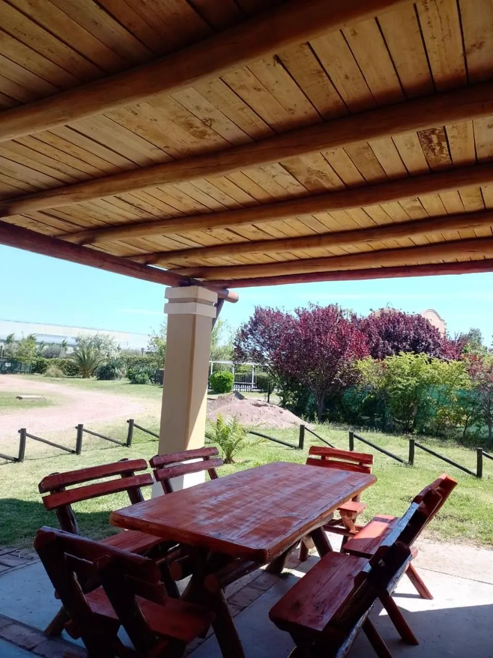 Garden view in Hacienda ALTO MONTE