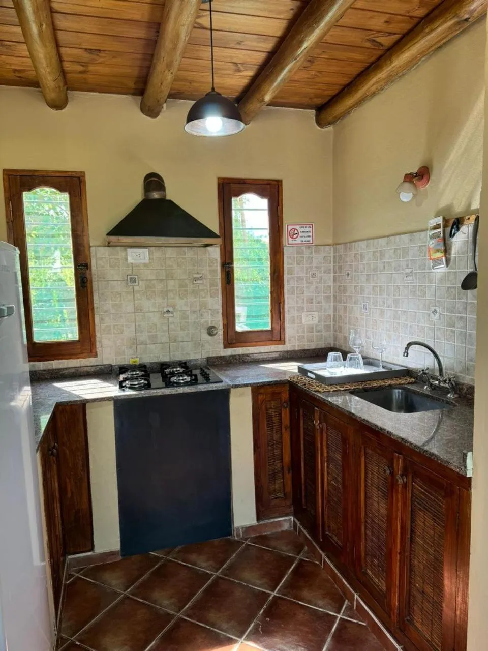 Kitchen or kitchenette in Hacienda ALTO MONTE