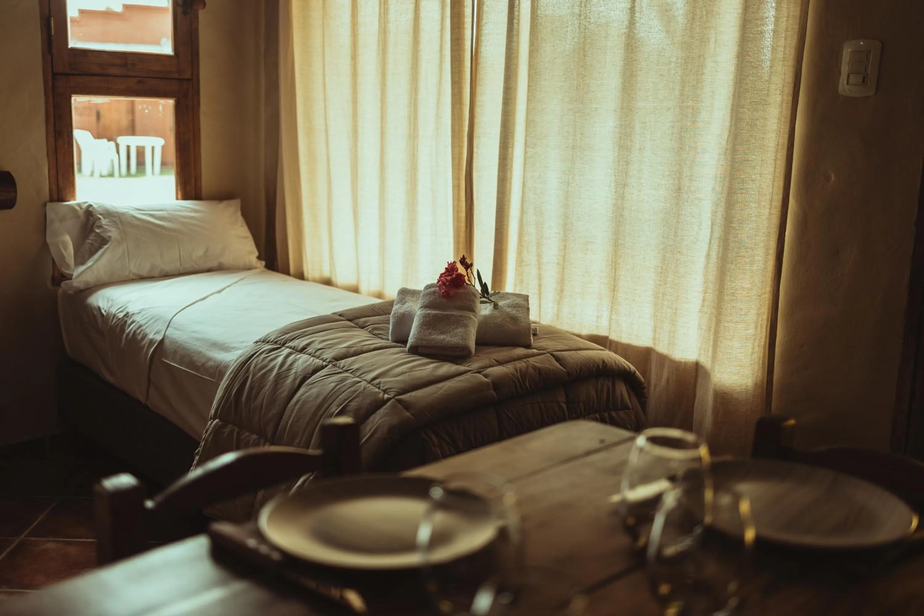 Bedroom, Bed in Hacienda ALTO MONTE