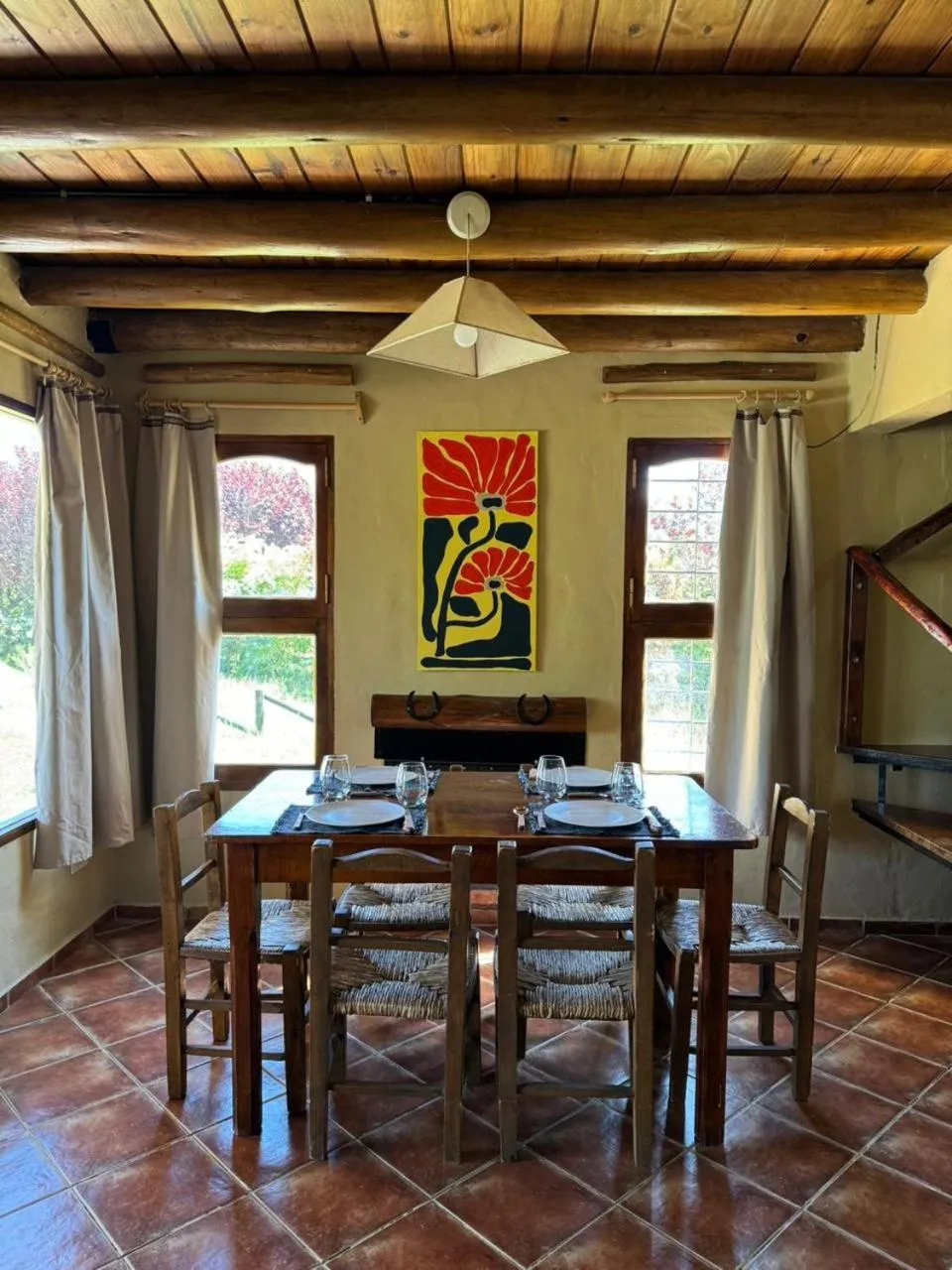 Dining area in Hacienda ALTO MONTE