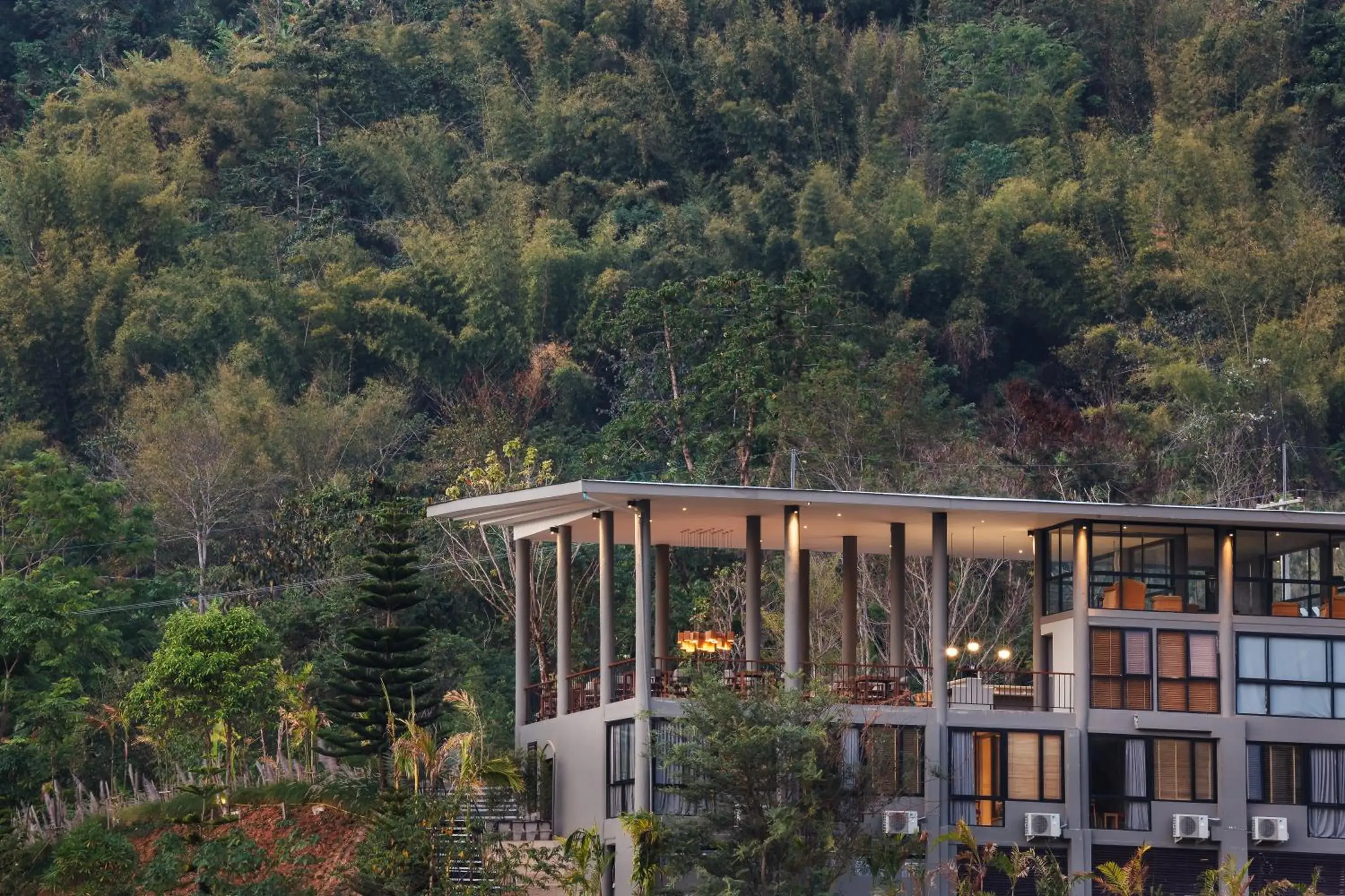 Facade/entrance in Sirinati Khao Kho Facade/entrance in Sirinati Khao Kho