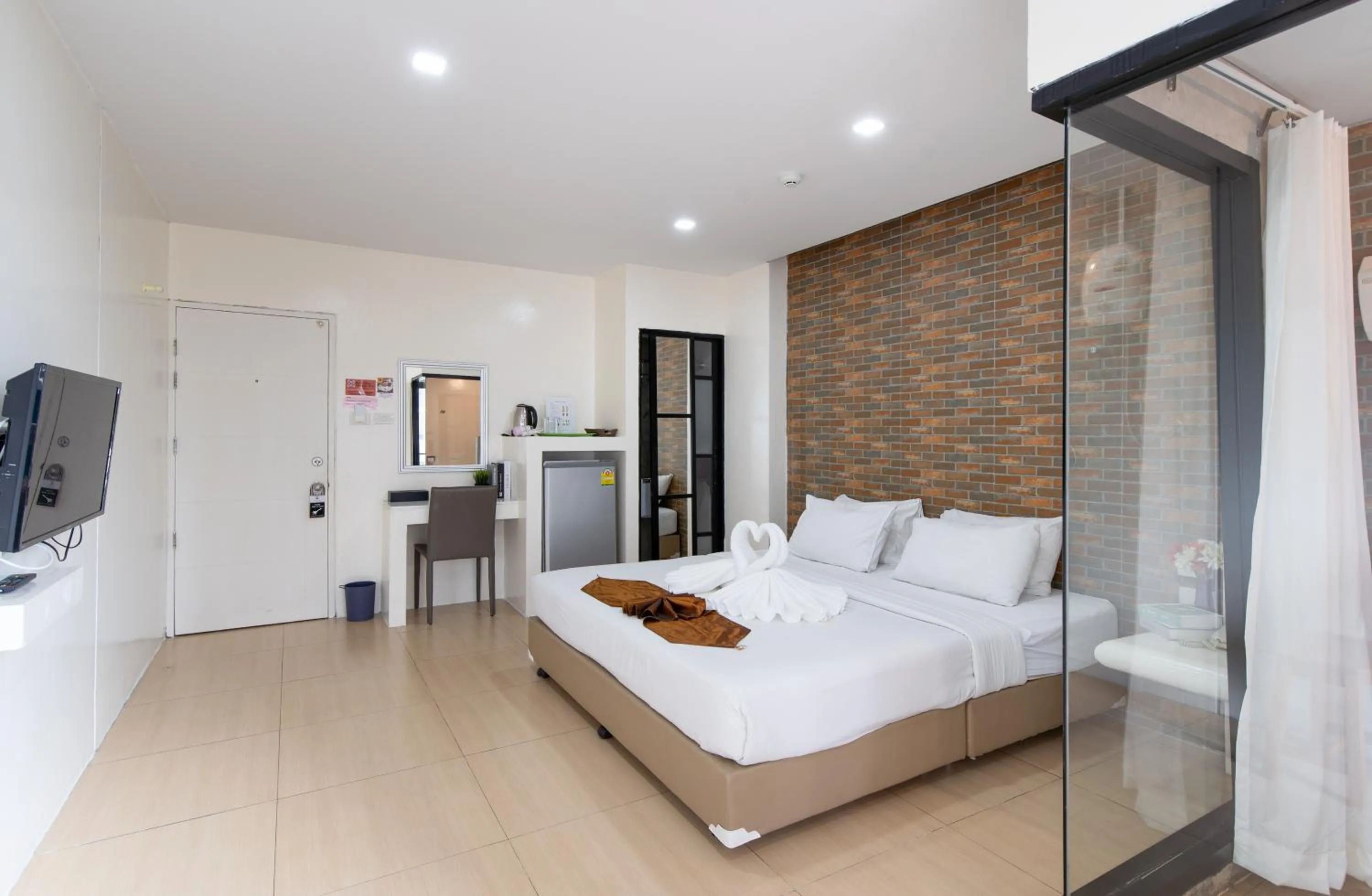 Bed in Baron Zotel Bangkok SHA PLUS