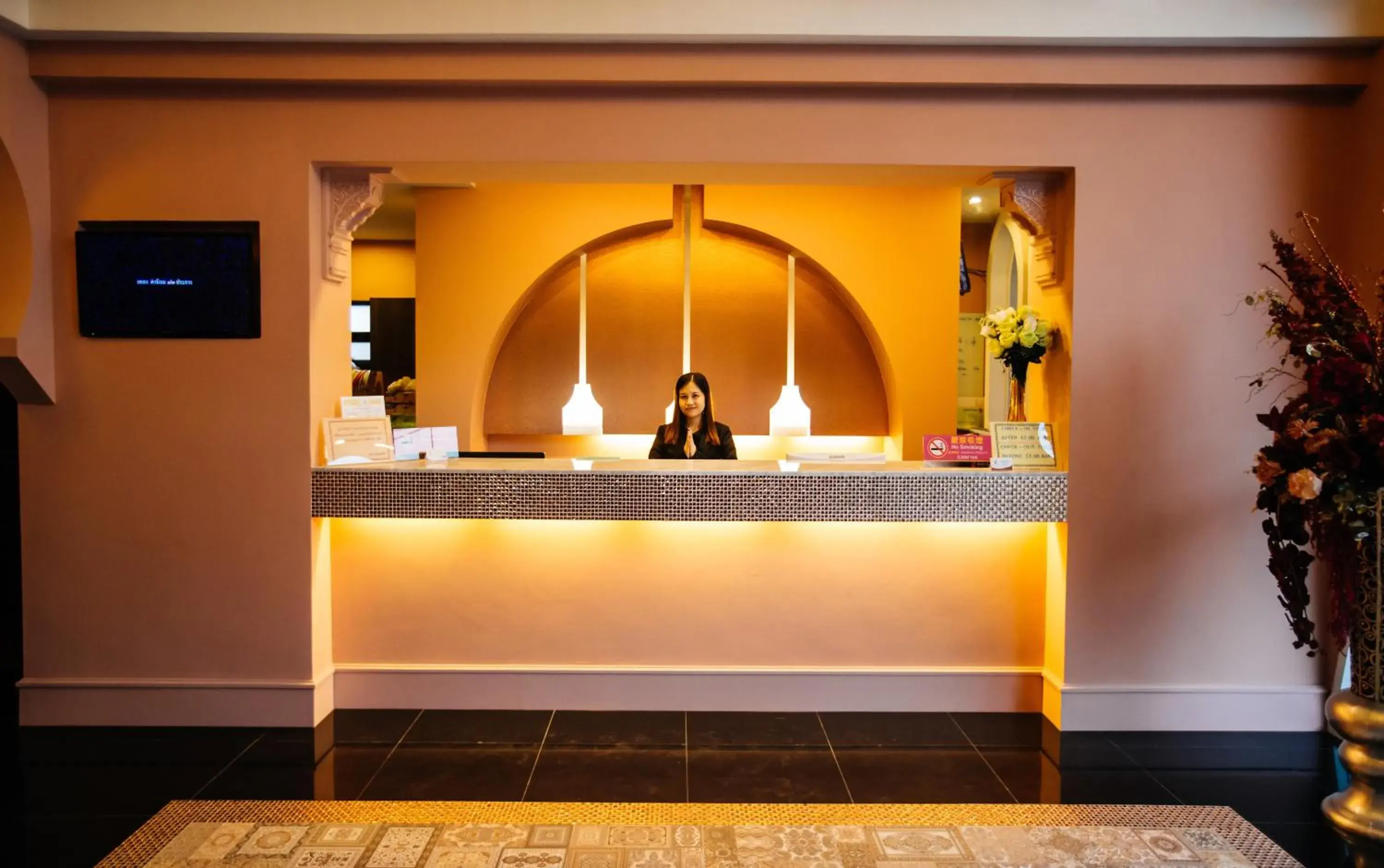 Lobby or reception in Baron Zotel Bangkok SHA PLUS Lobby or reception in Baron Zotel Bangkok SHA PLUS