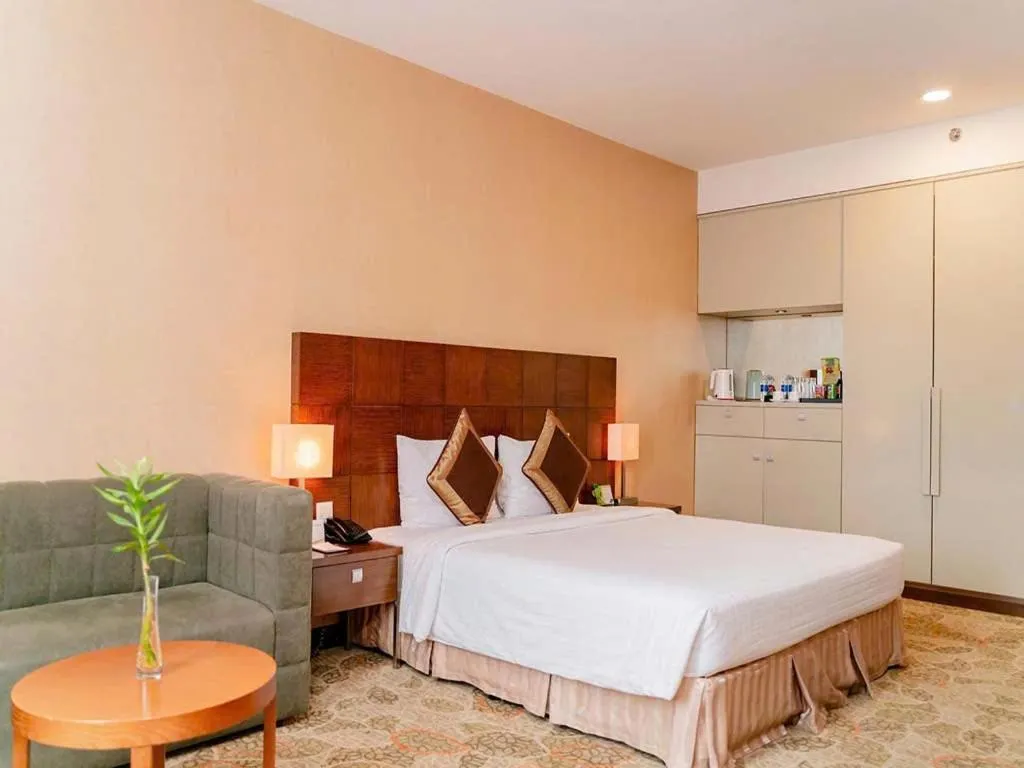 Photo of the whole room, Bed in AURORA Hotel Plaza