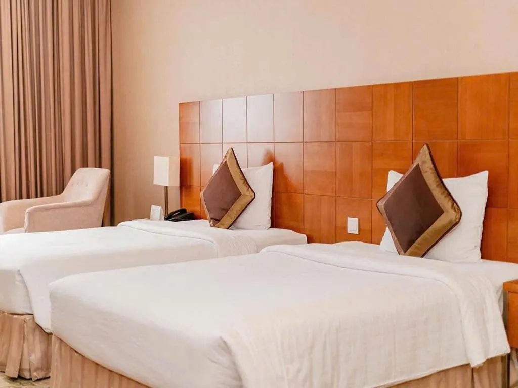 Photo of the whole room, Bed in AURORA Hotel Plaza