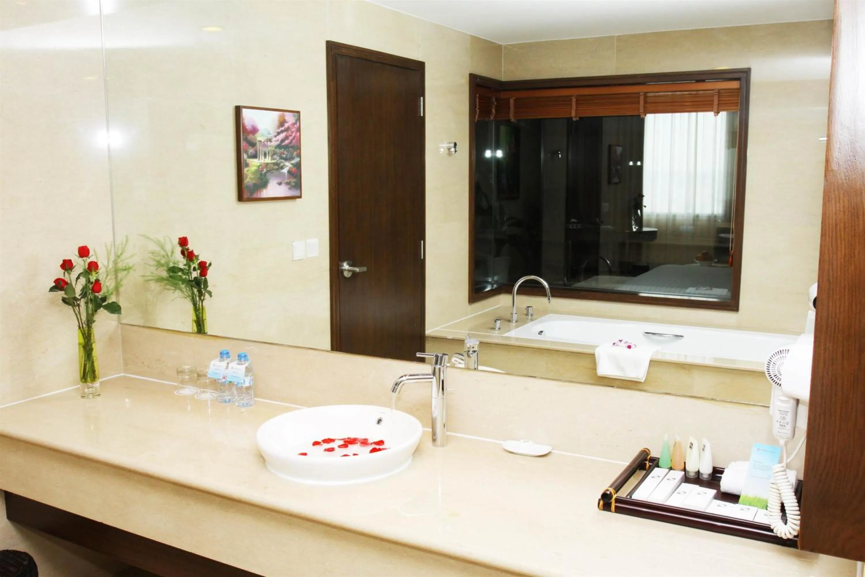 Bathroom in AURORA Hotel Plaza