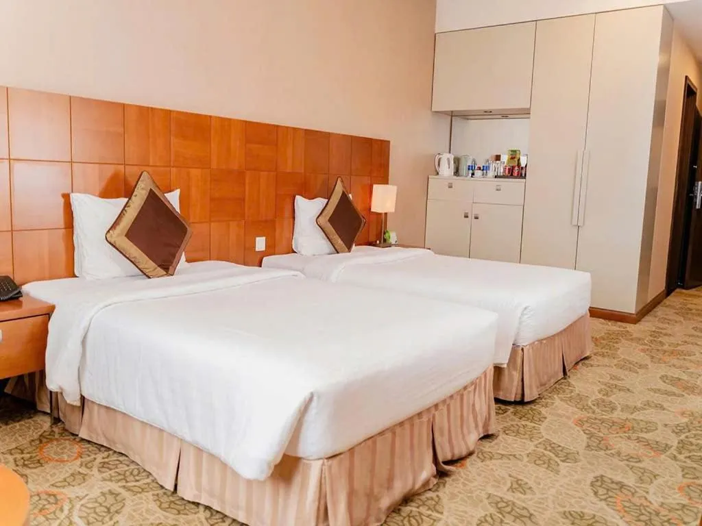 Photo of the whole room, Bed in AURORA Hotel Plaza