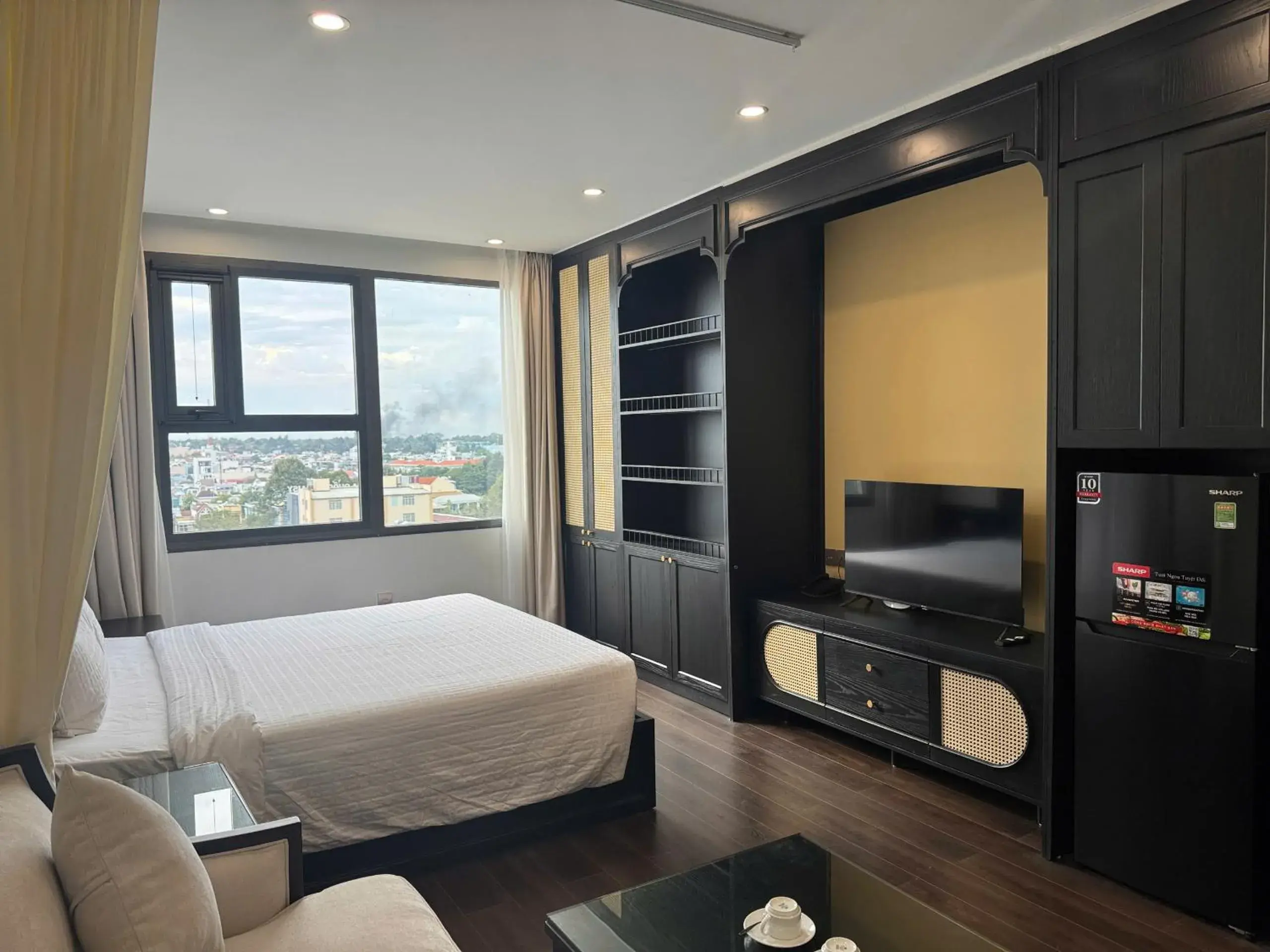 Bed in AURORA Hotel Plaza Bed in AURORA Hotel Plaza