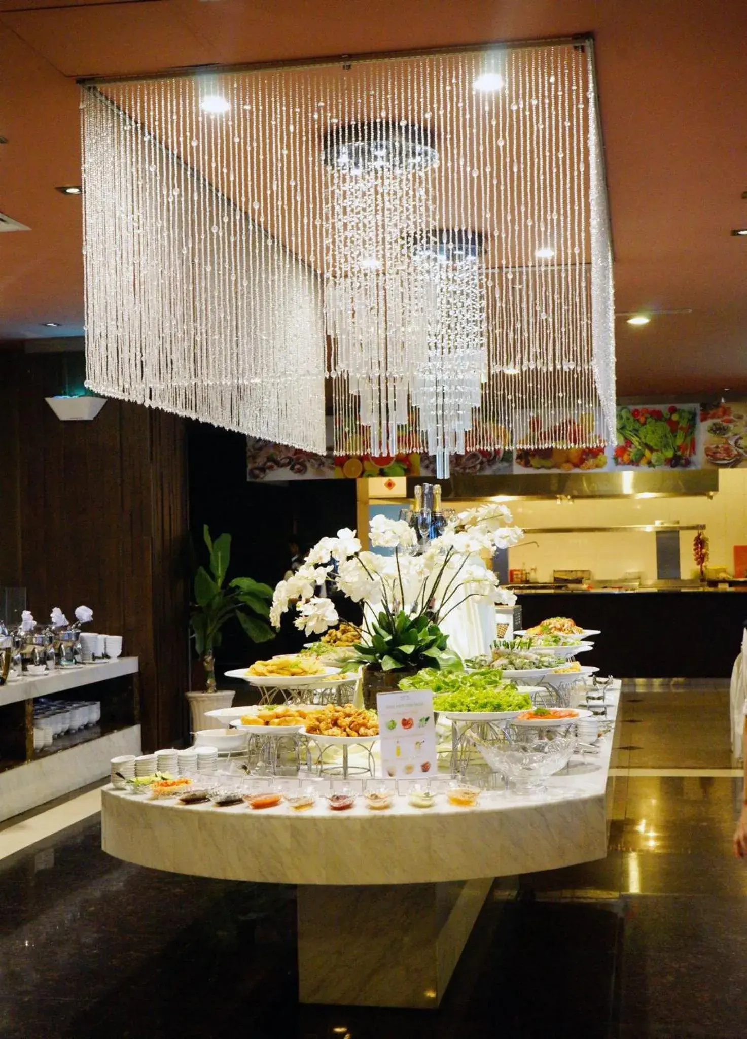 Buffet breakfast in AURORA Hotel Plaza Buffet breakfast in AURORA Hotel Plaza