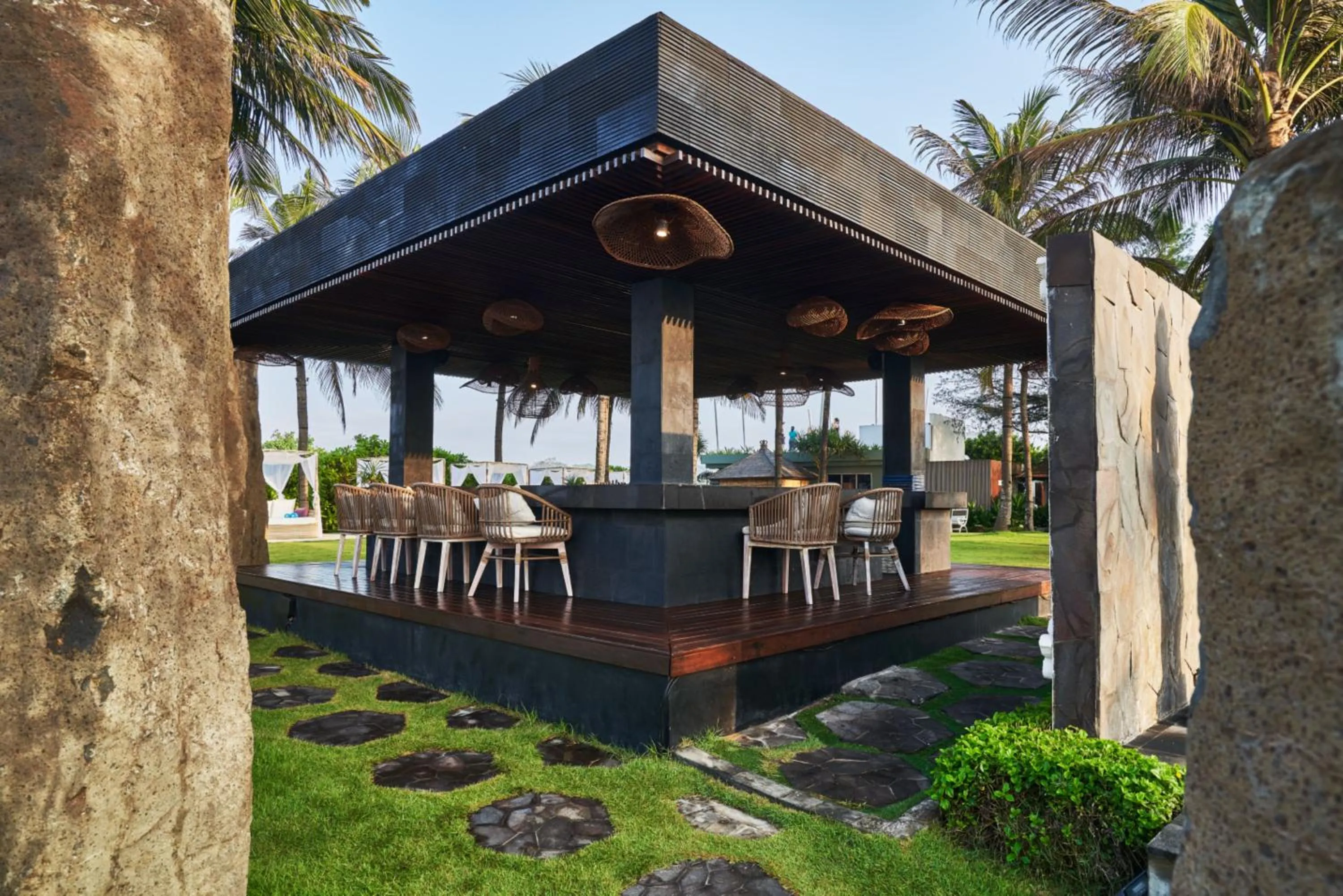 Lounge or bar in The Royal Purnama Luxury Villas - Adults Only