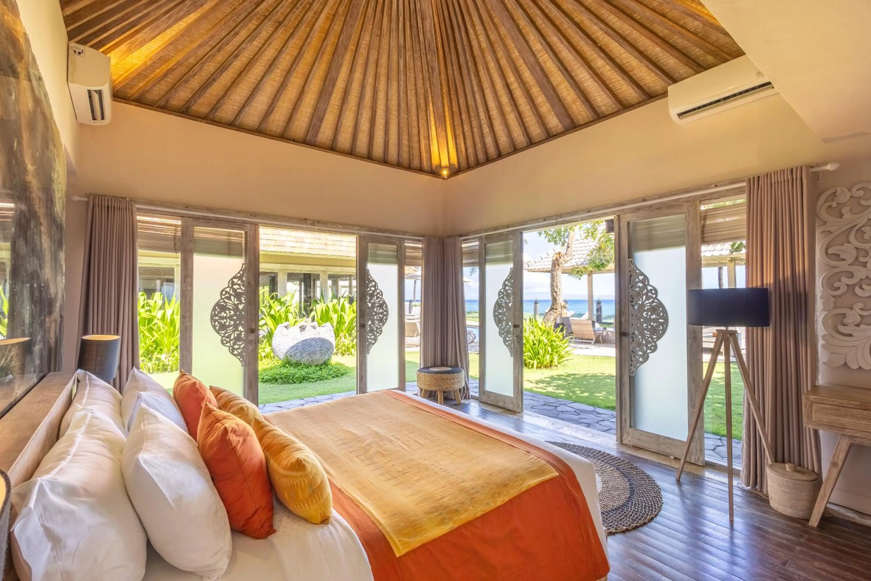 Bedroom, Bed in The Royal Purnama Luxury Villas - Adults Only