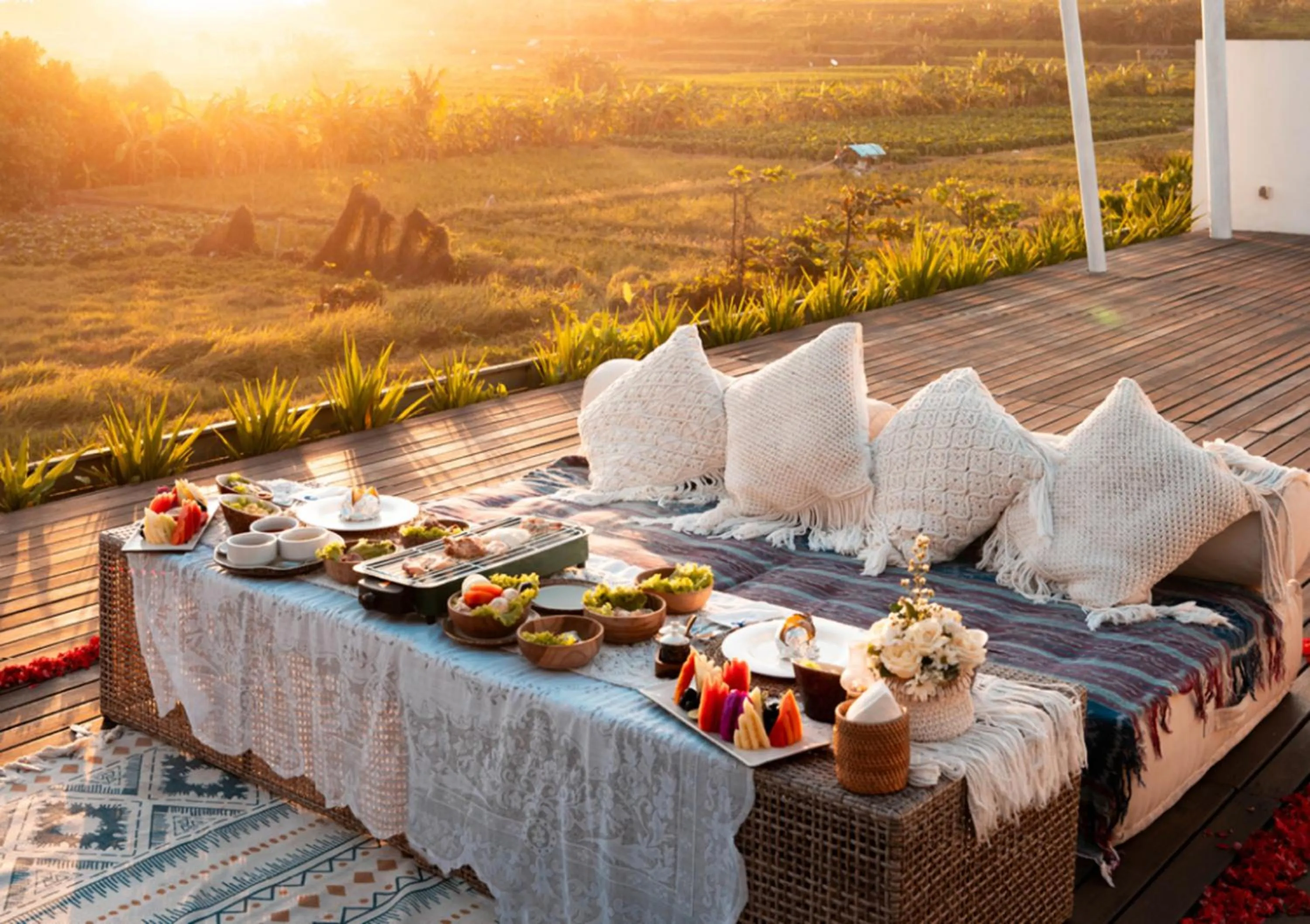 Dining area in The Royal Purnama Luxury Villas - Adults Only