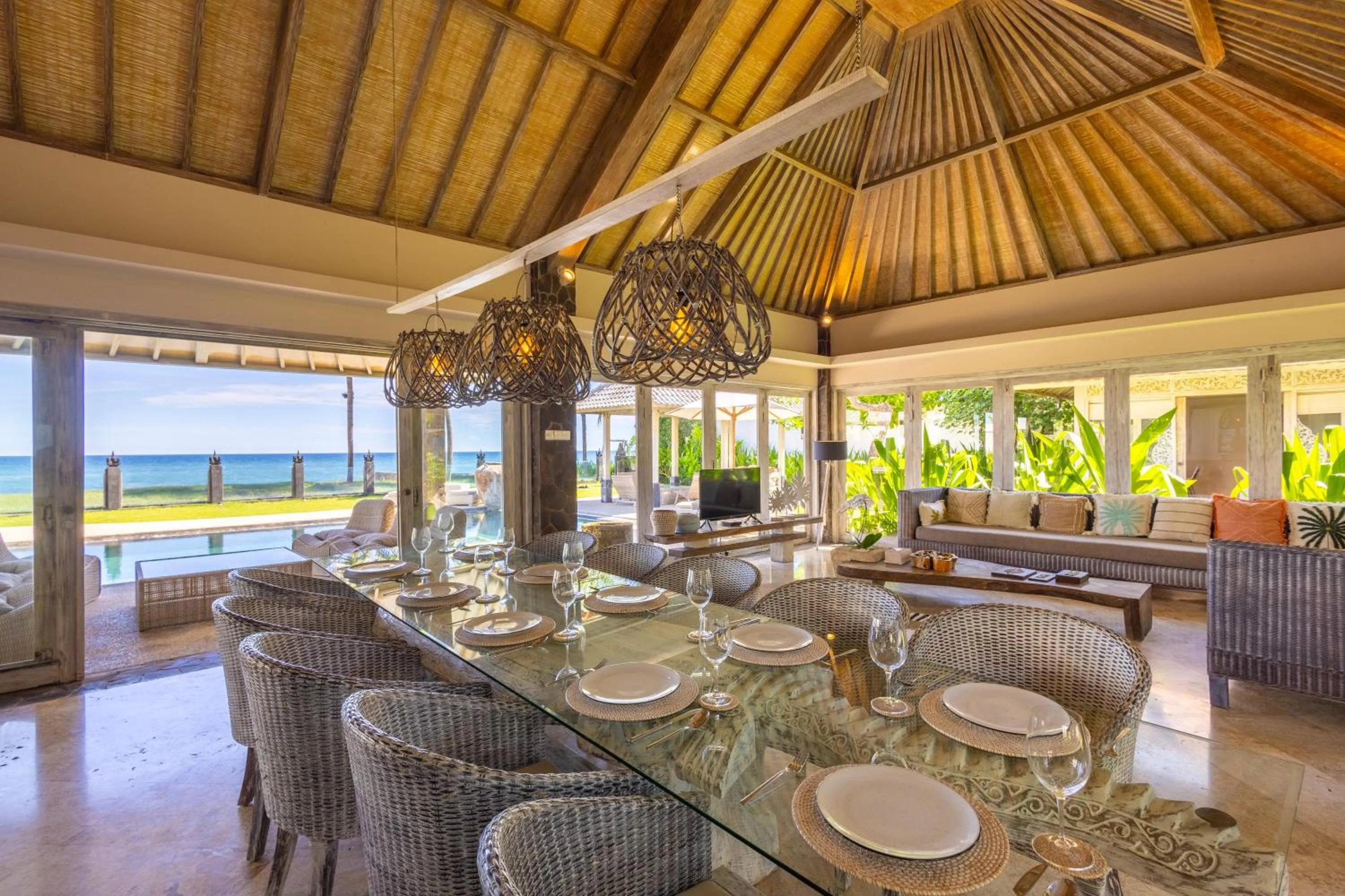 Dining area in The Royal Purnama Luxury Villas - Adults Only
