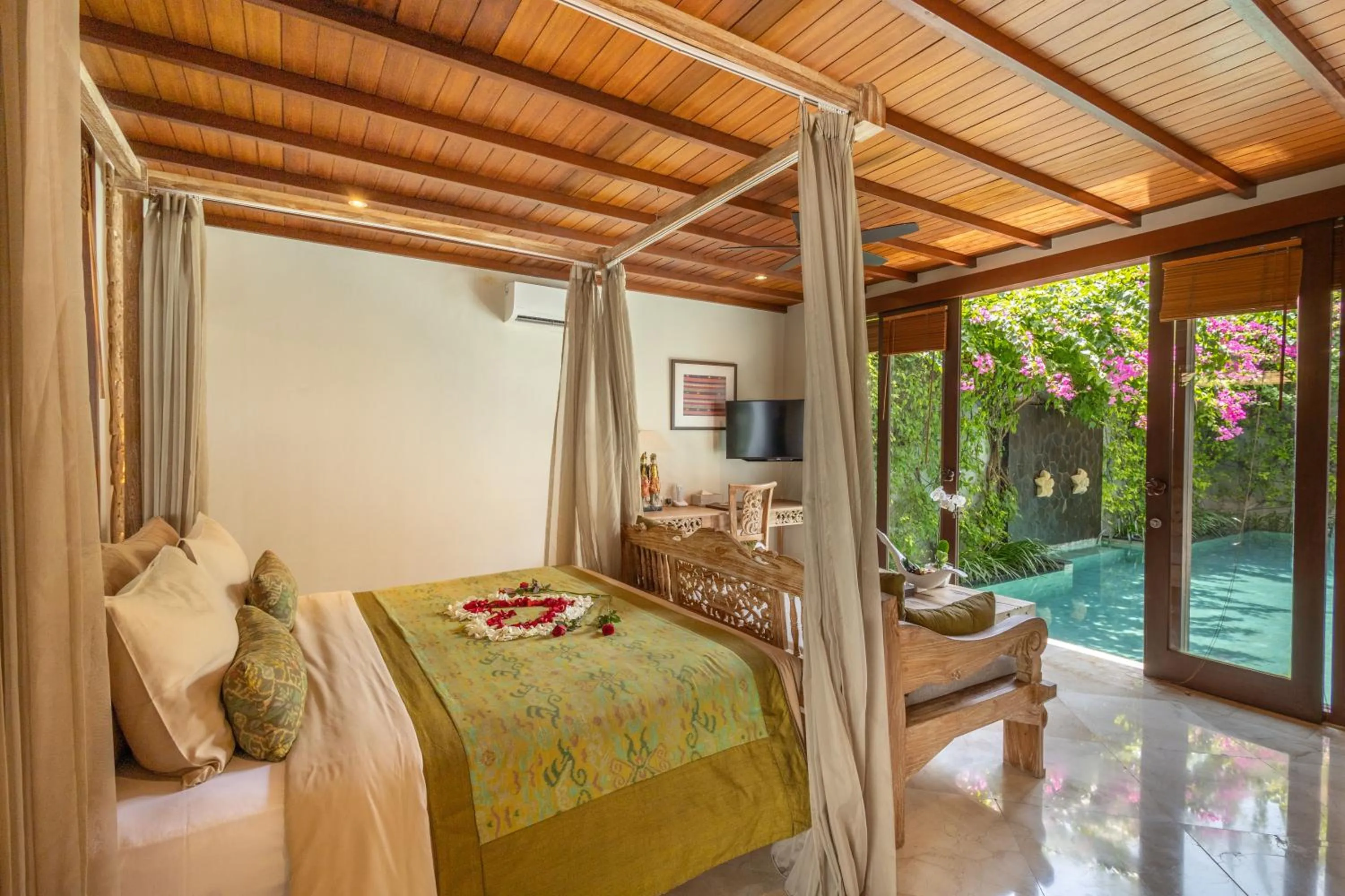 Bedroom, Bed in The Royal Purnama Luxury Villas - Adults Only